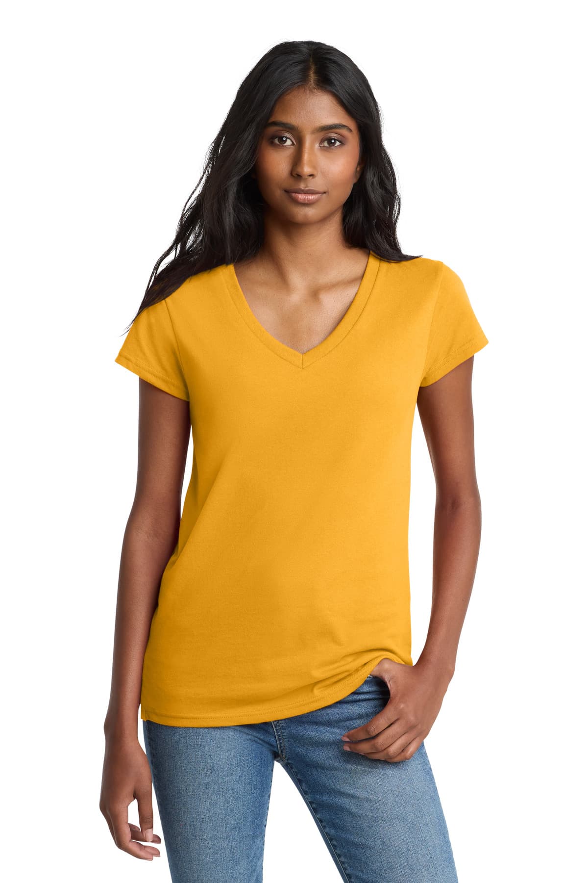 District District  Women's Re-Tee  V-Neck DT8001