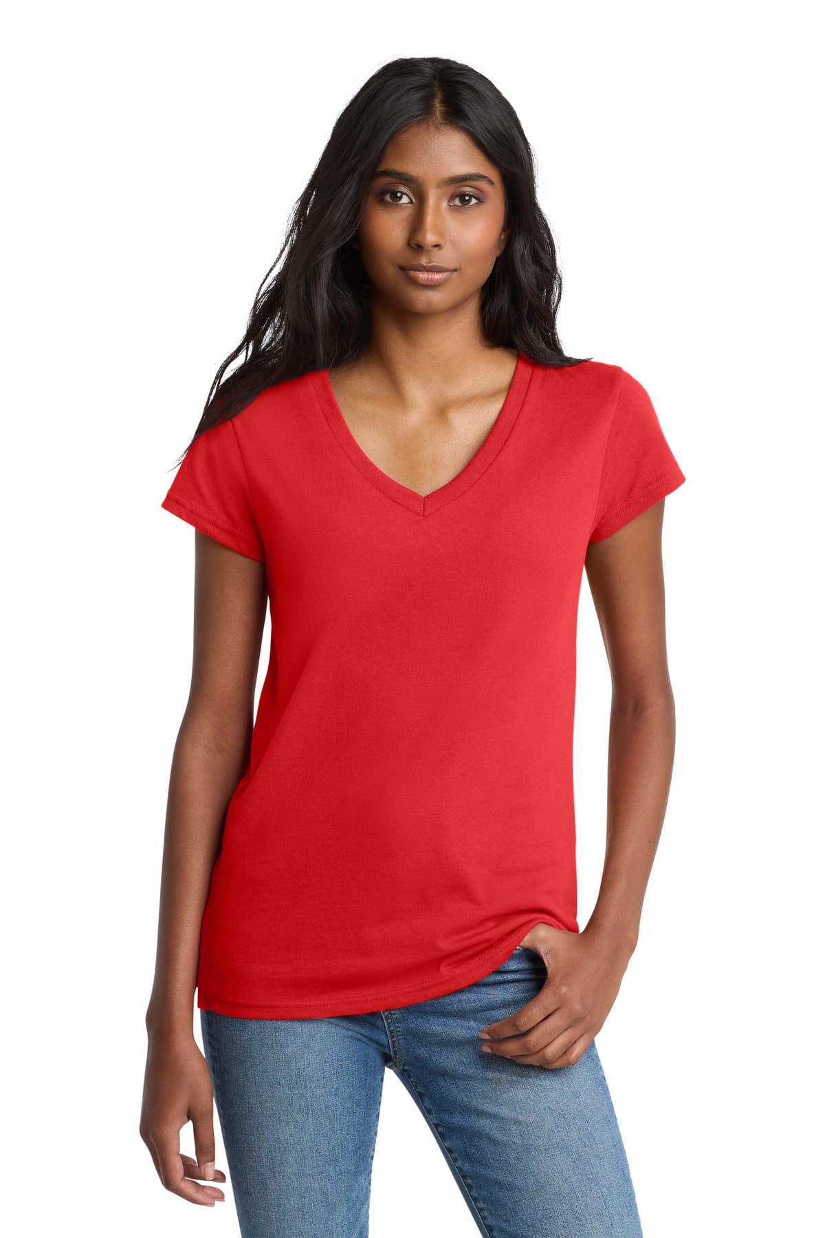 District District  Women's Re-Tee  V-Neck DT8001