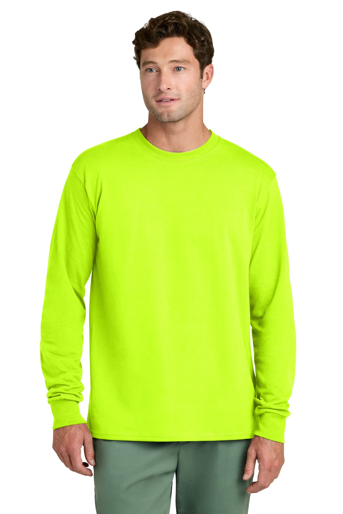 Port & Company Port & Co Long Sleeve Core Cotton Tee. PC54LS