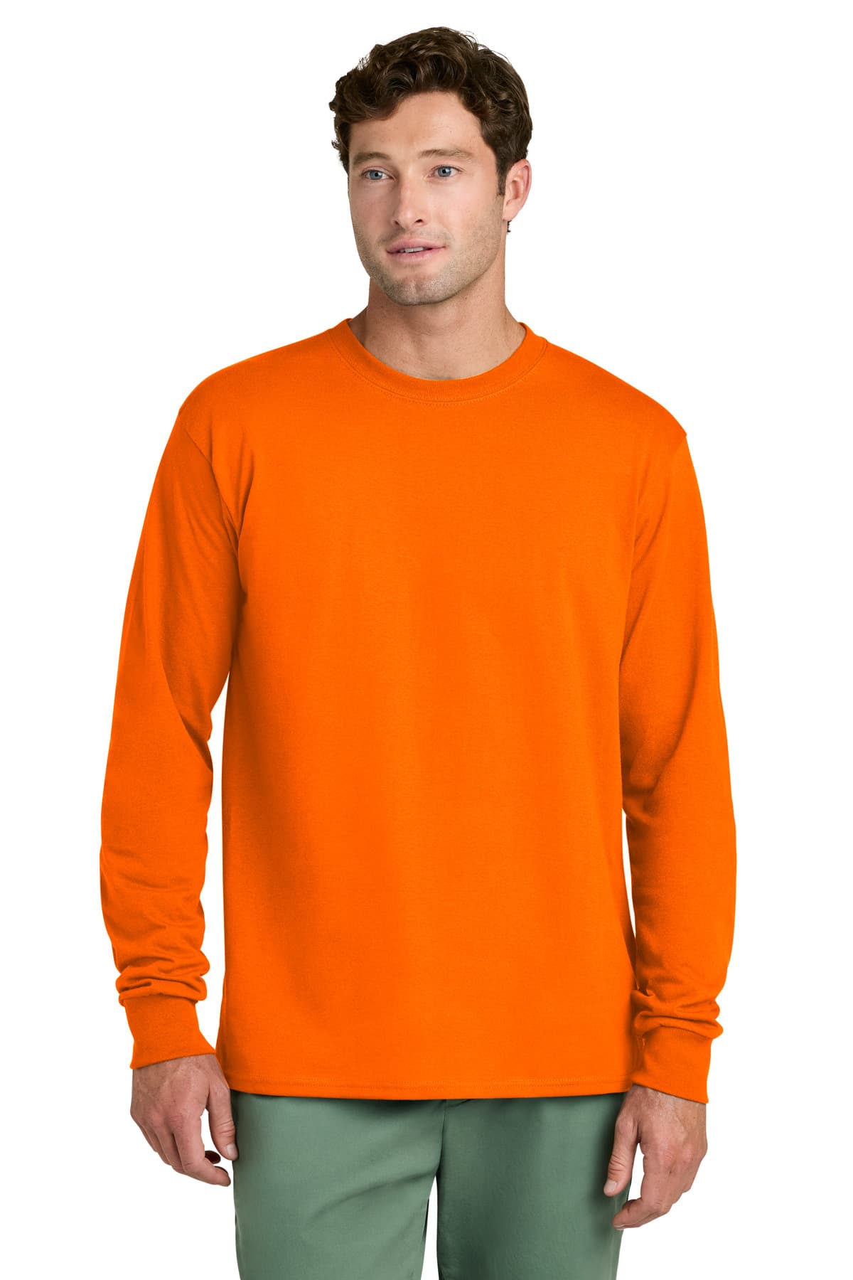 Port & Company Port & Co Long Sleeve Core Cotton Tee. PC54LS