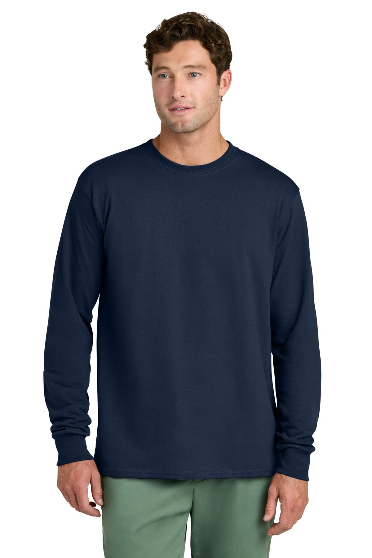 Port & Company Port & Co Long Sleeve Core Cotton Tee. PC54LS