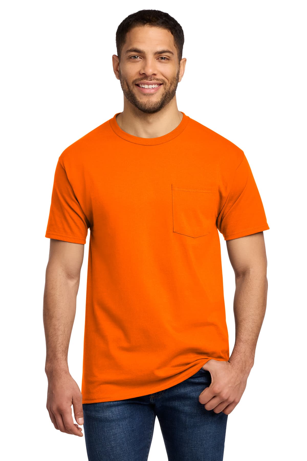 Port & Company Port & Co Essential Pocket Tee. PC61P
