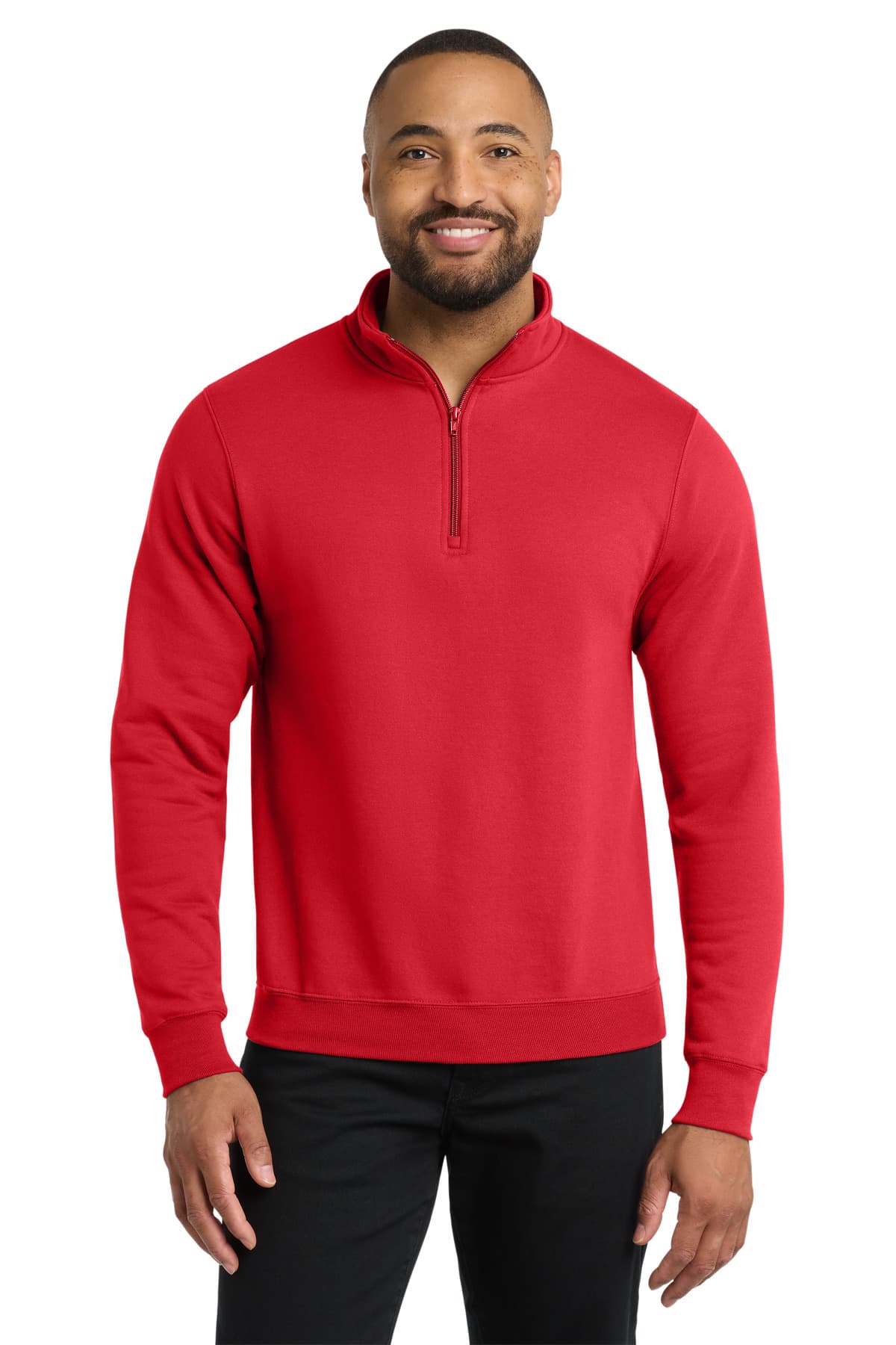 Port & Company Port & Co Core Fleece 1/4-Zip Pullover Sweatshirt PC78Q