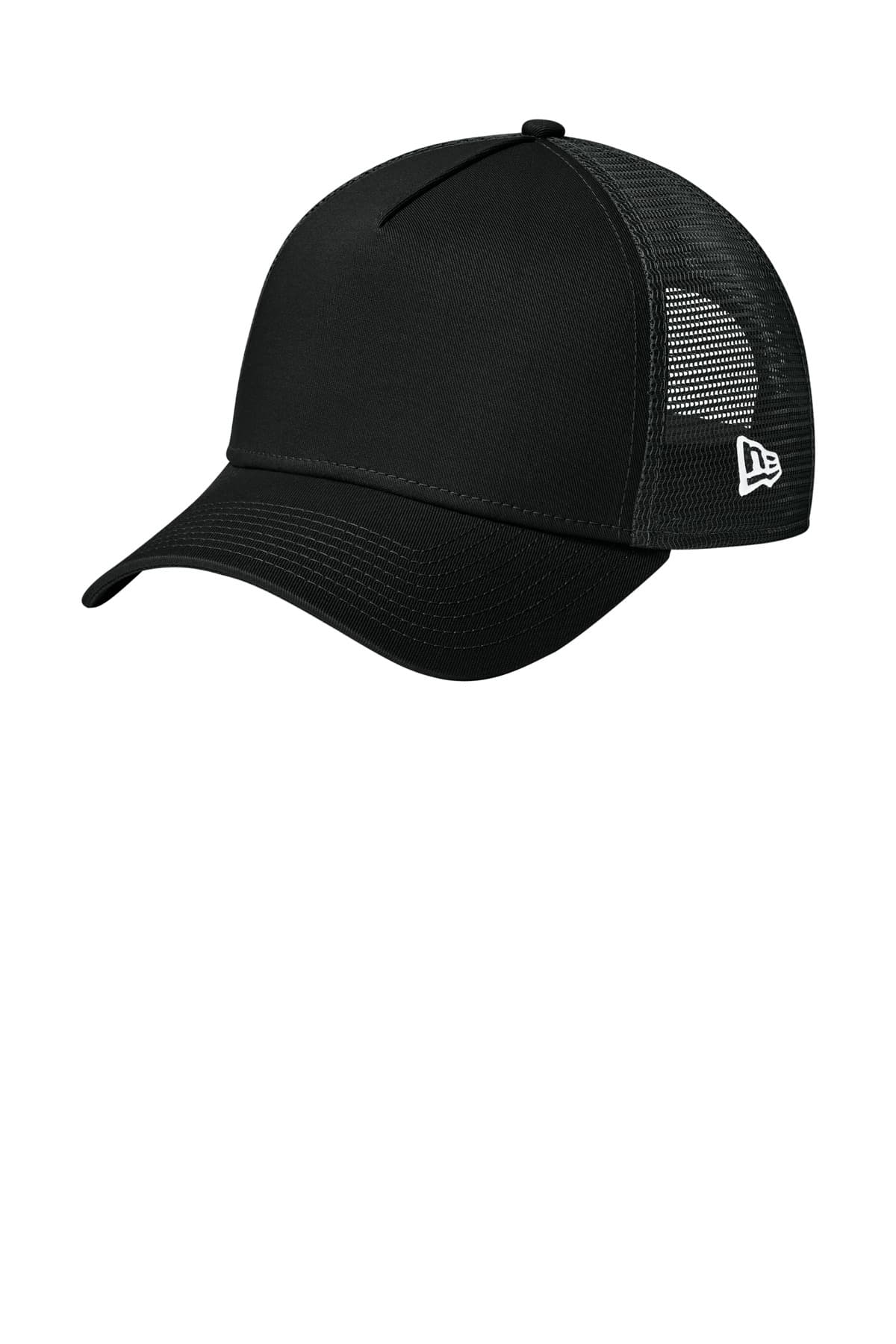 New Era New Era Snapback Trucker Cap. NE205 in Flag Black/ Black
