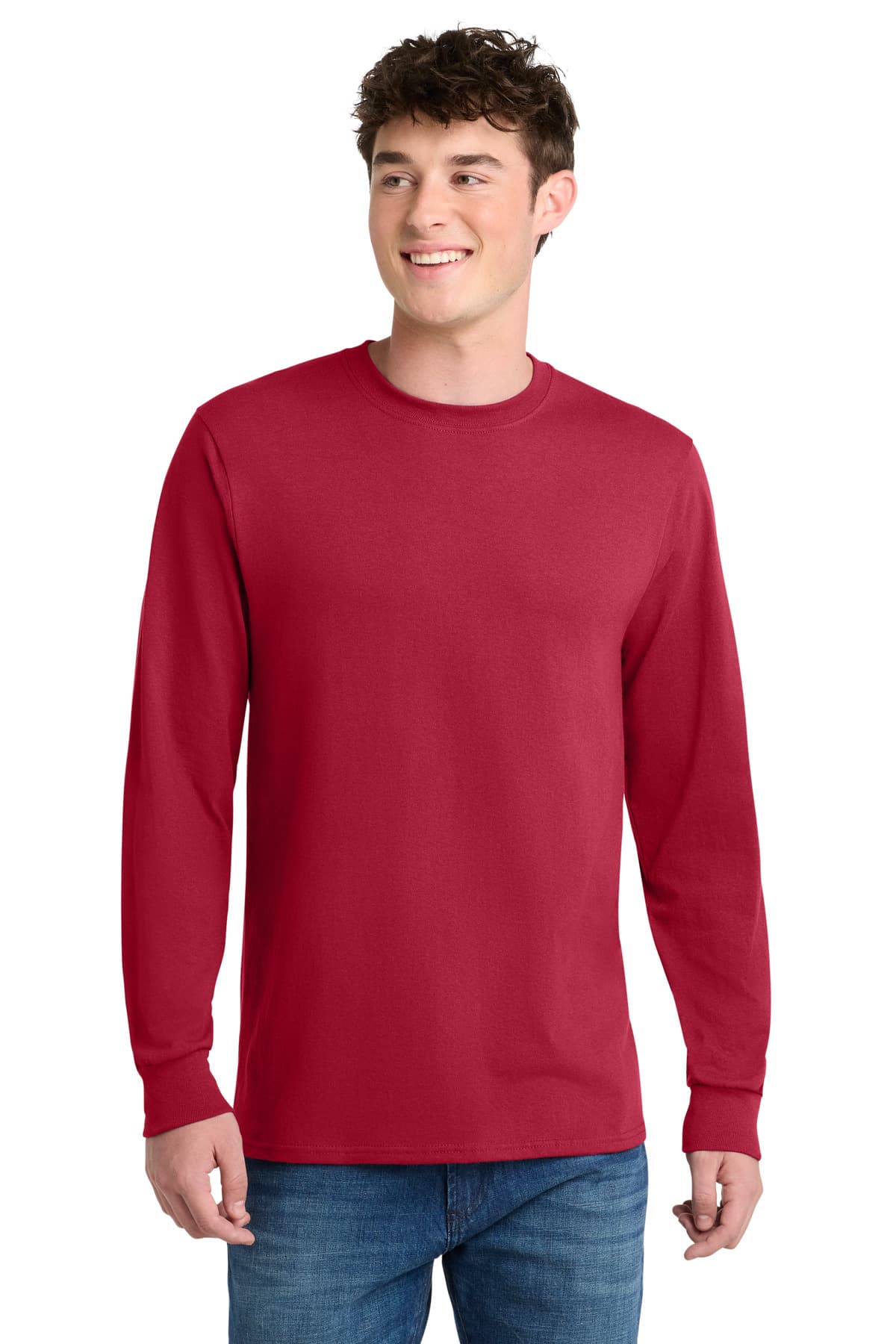 Port & Company Port & Co Tall Long Sleeve Core Blend Tee. PC55LST