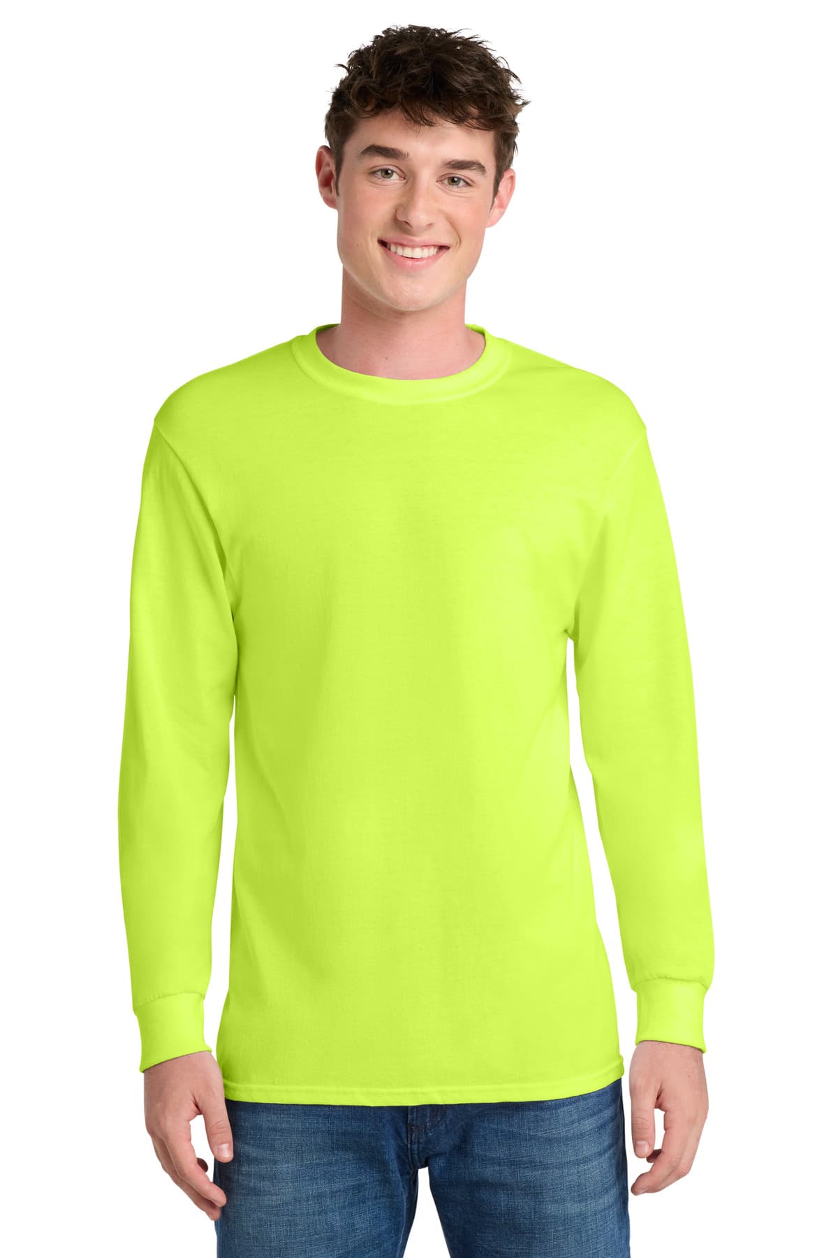 Port & Company Port & Co Tall Long Sleeve Core Blend Tee. PC55LST
