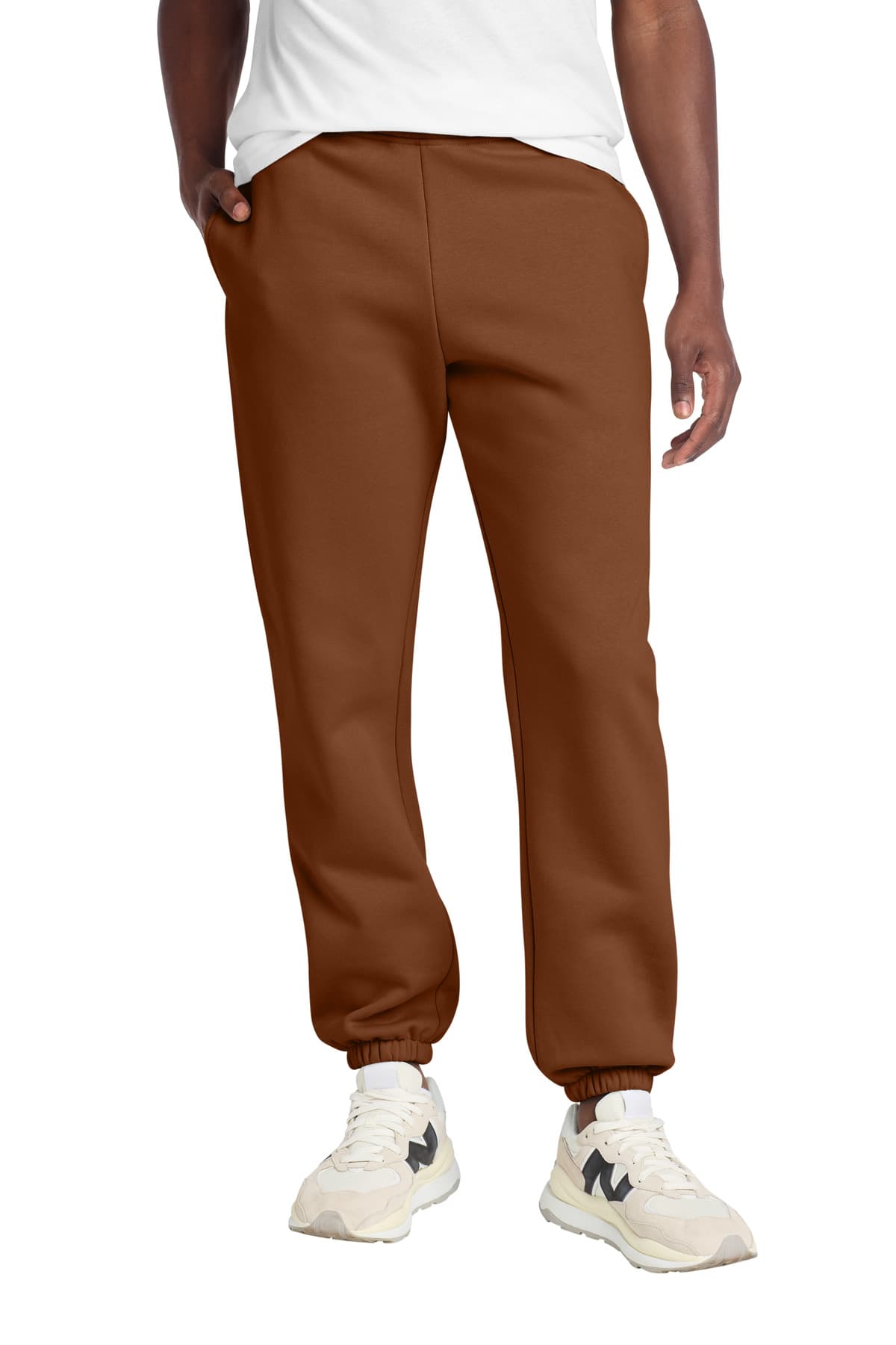 District District V.I.T. Heavyweight Fleece Sweatpant DT6162 in Baked Clay