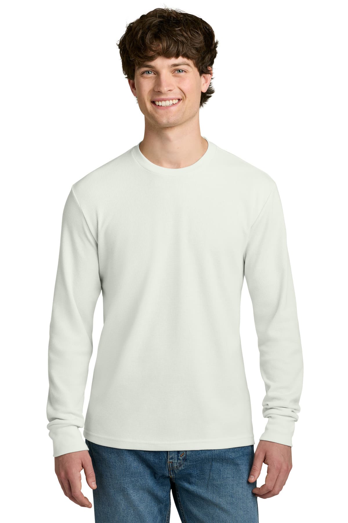 Next Level Next Level Apparel Ideal Thermal Long Sleeve Tee NL8211 in Bone