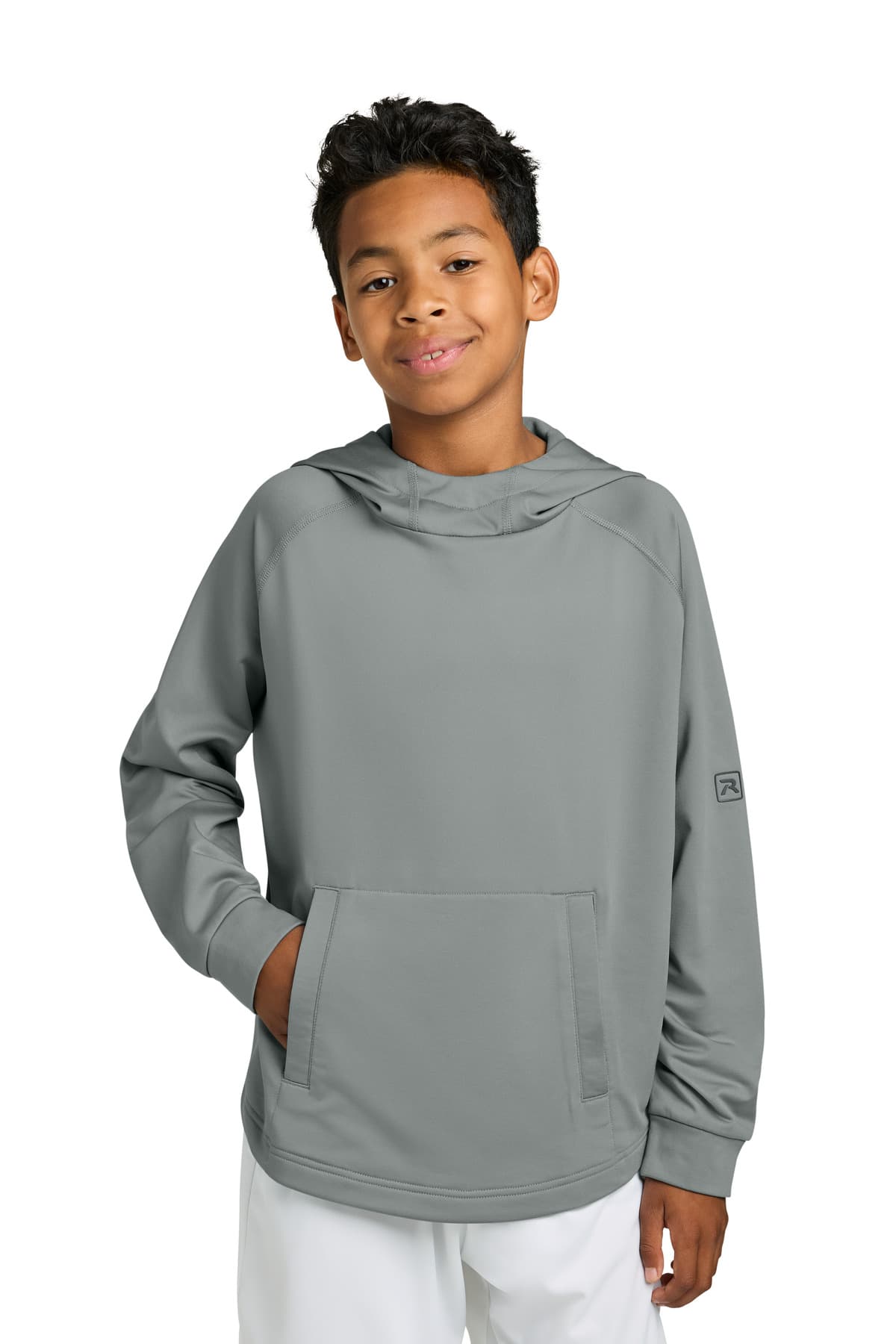Richardson Richardson Youth Charge Performance Fleece Long Sleeve Hoodie RY7200LSH