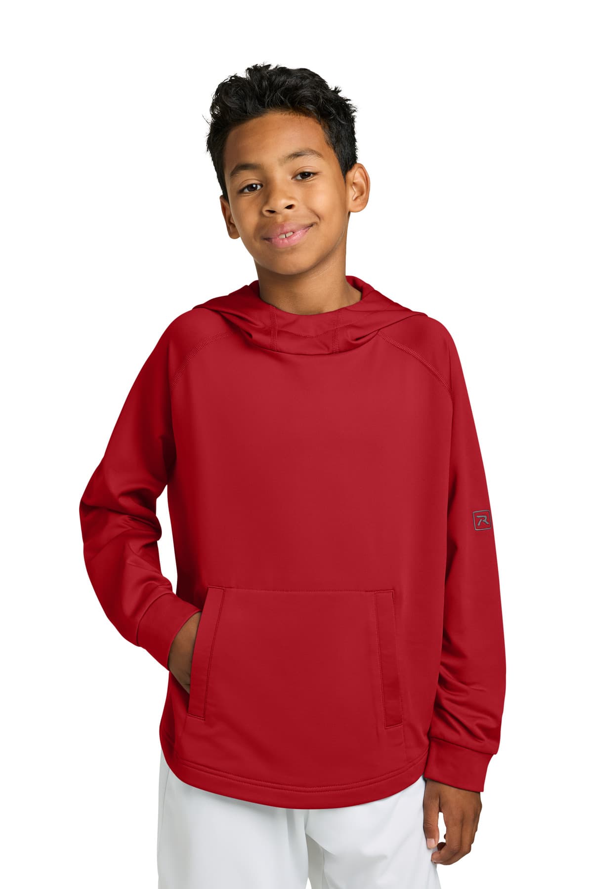 Richardson Richardson Youth Charge Performance Fleece Long Sleeve Hoodie RY7200LSH