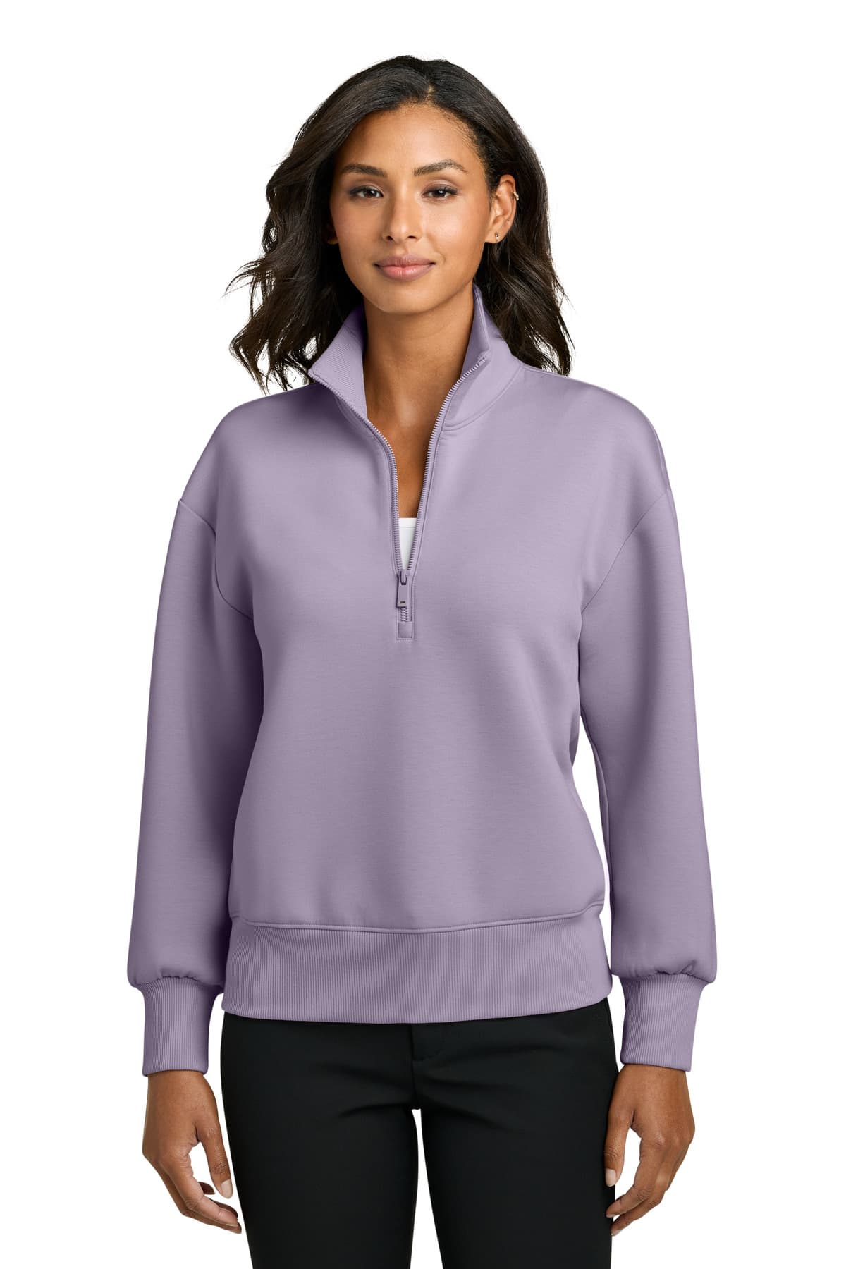 Mercer+Mettle Mercer+Mettle Women's Soft Spacer 1/4-Zip MM3101