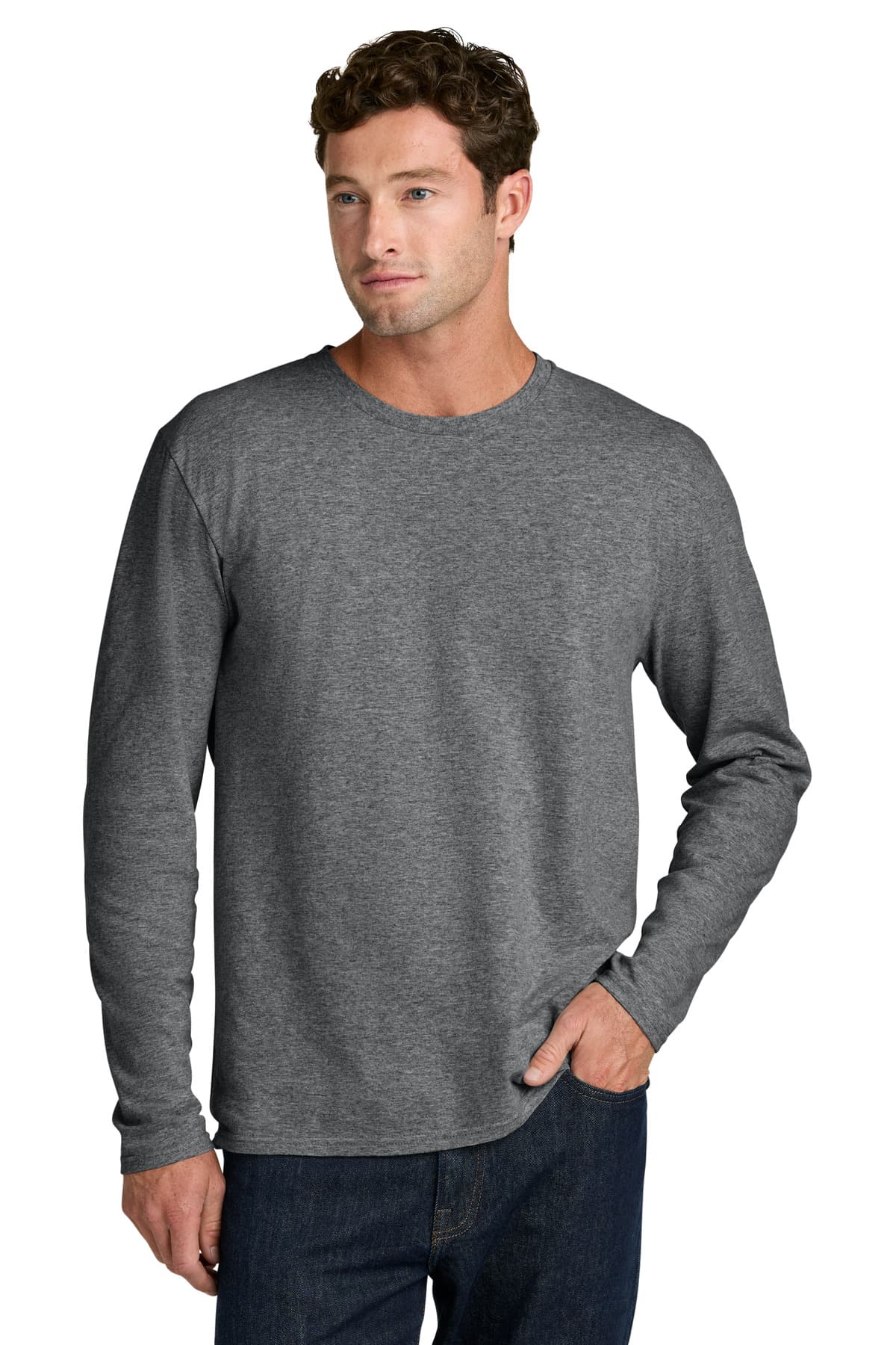 Port & Company Port & Co Easy Cotton Long Sleeve Tee PC43LS