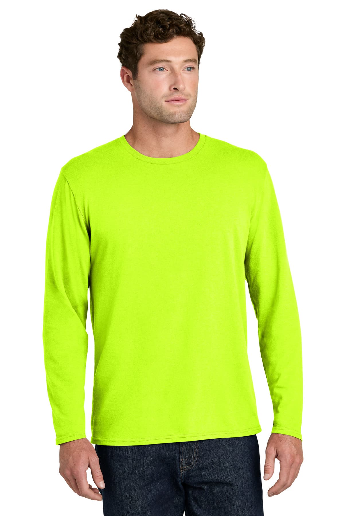 Port & Company Port & Co Easy Cotton Long Sleeve Tee PC43LS