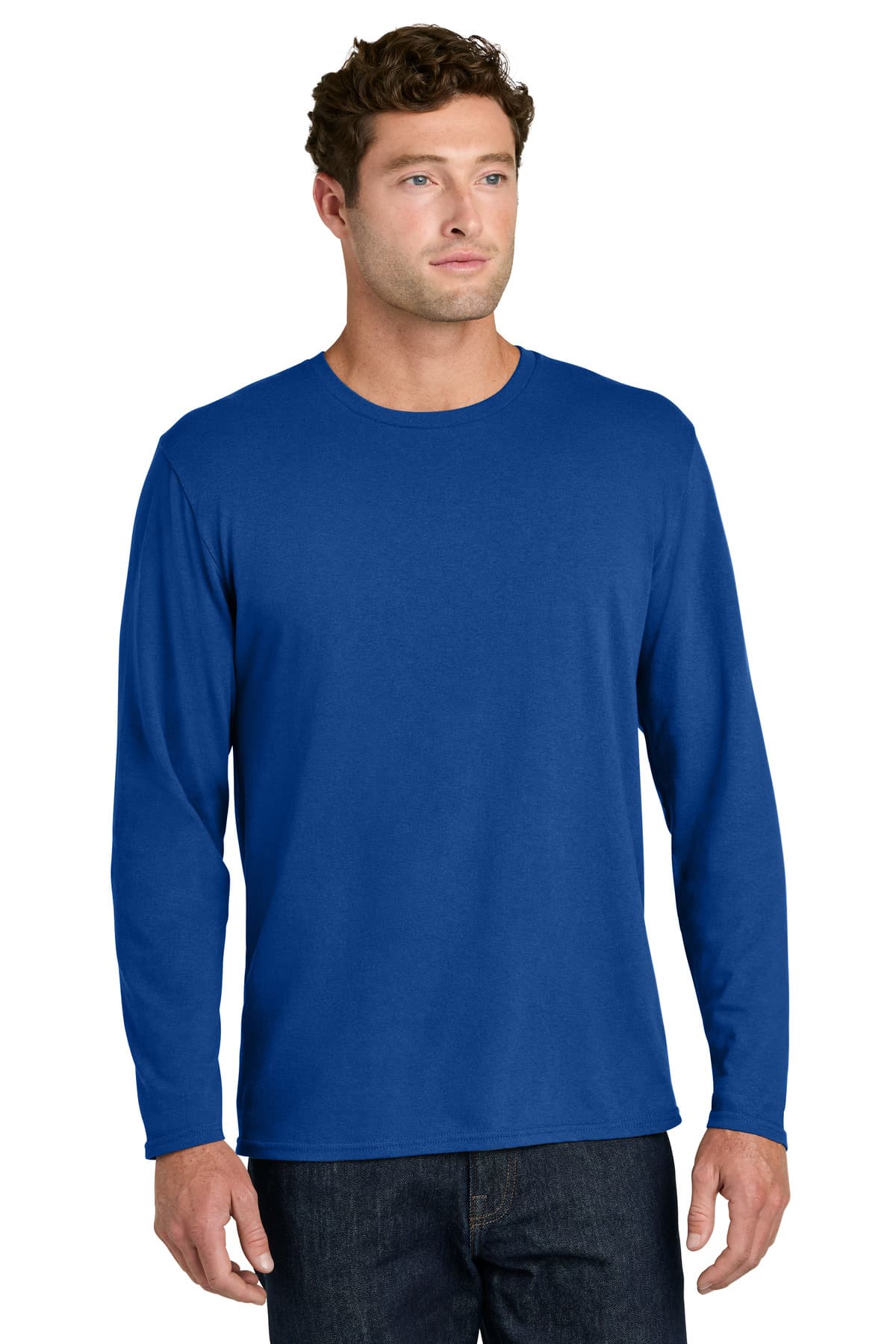 Port & Company Port & Co Easy Cotton Long Sleeve Tee PC43LS
