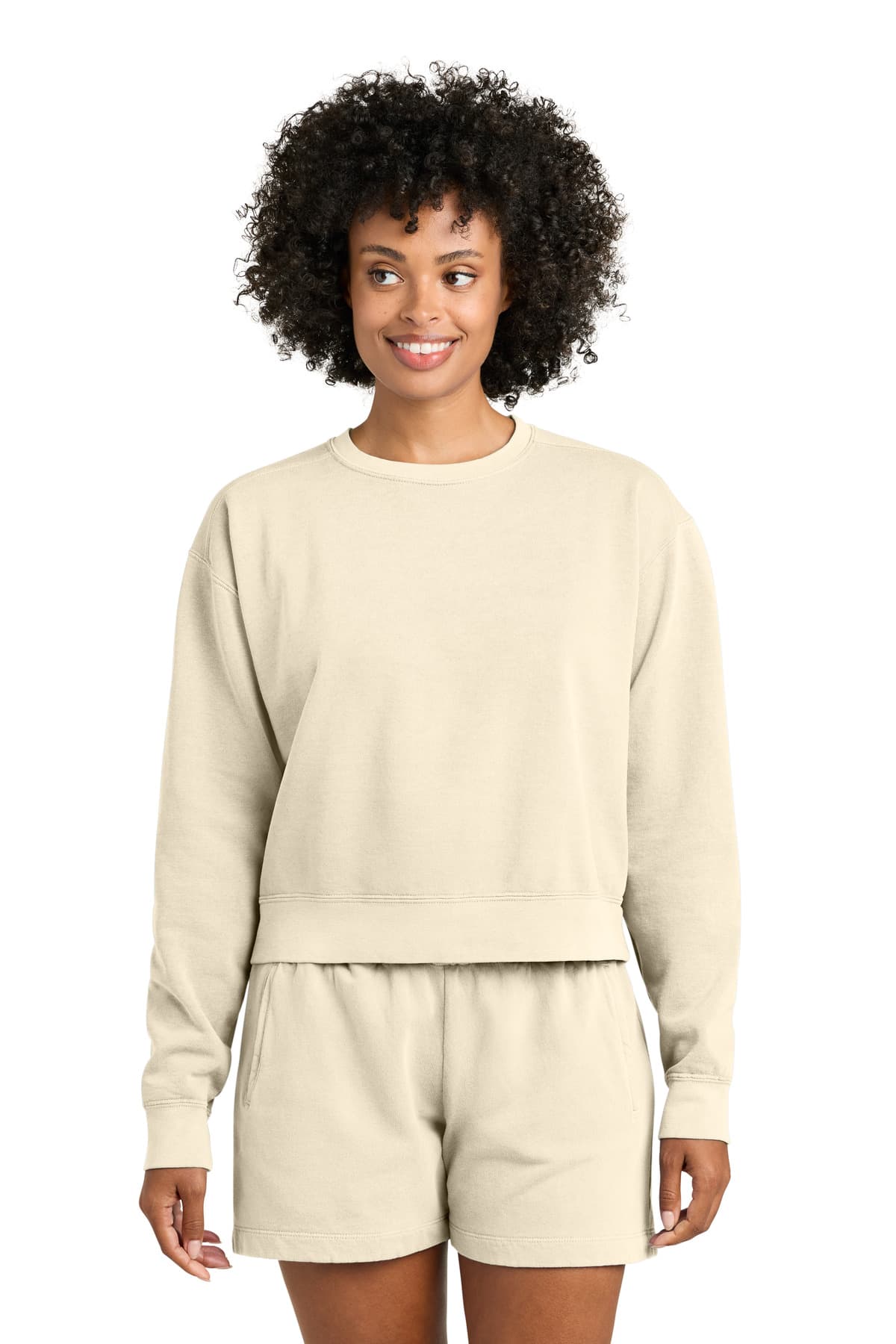 Comfort Colors Comfort Colors Women's Mid-Length Crewneck Sweatshirt 1566L