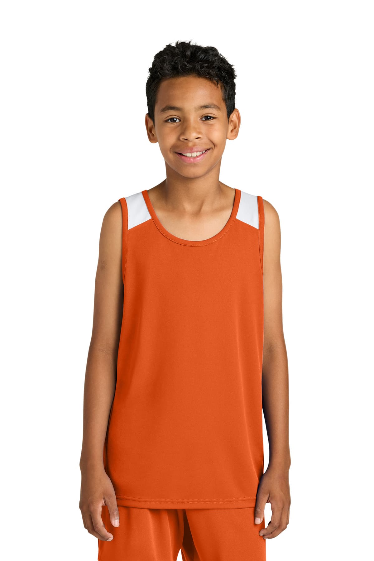 Sport-Tek Sport-Tek Youth Club Track Tank YST446