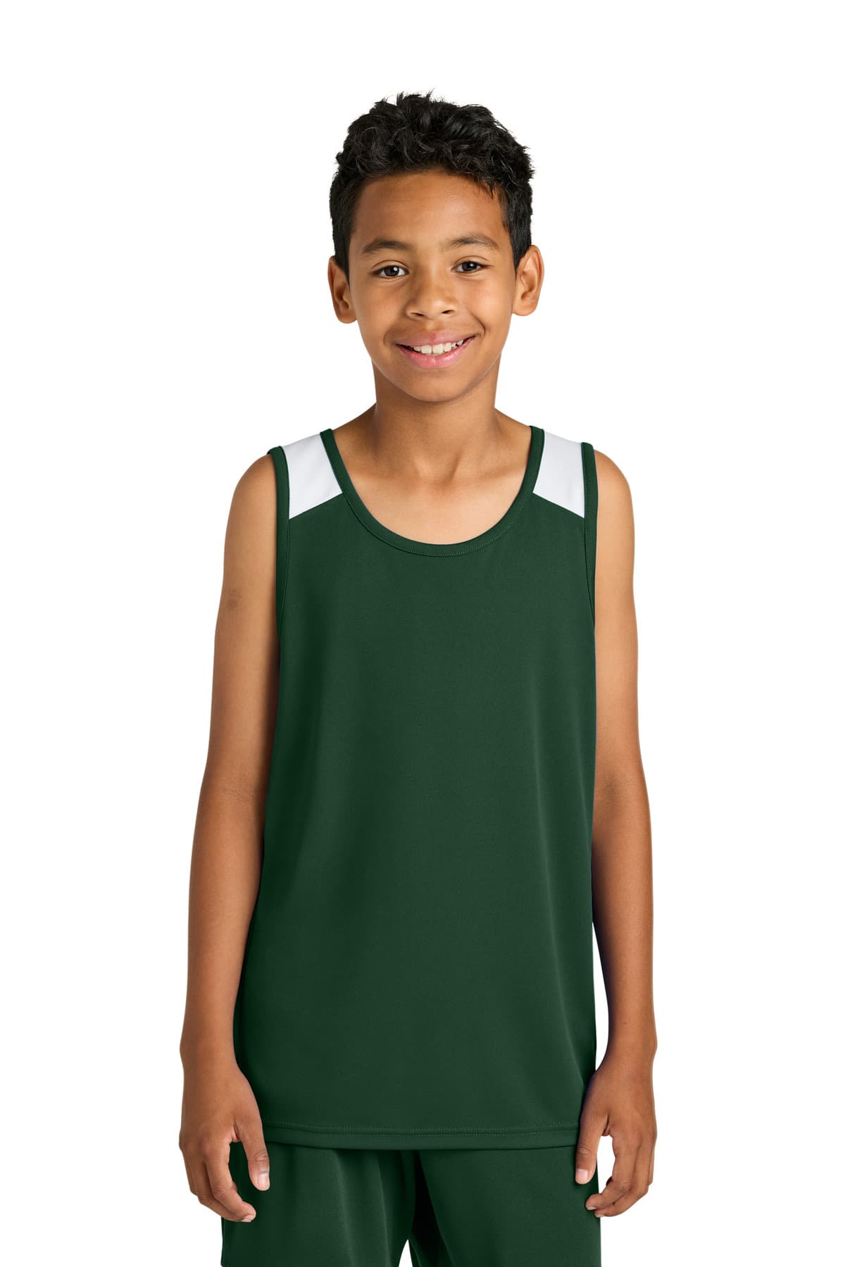 Sport-Tek Sport-Tek Youth Club Track Tank YST446