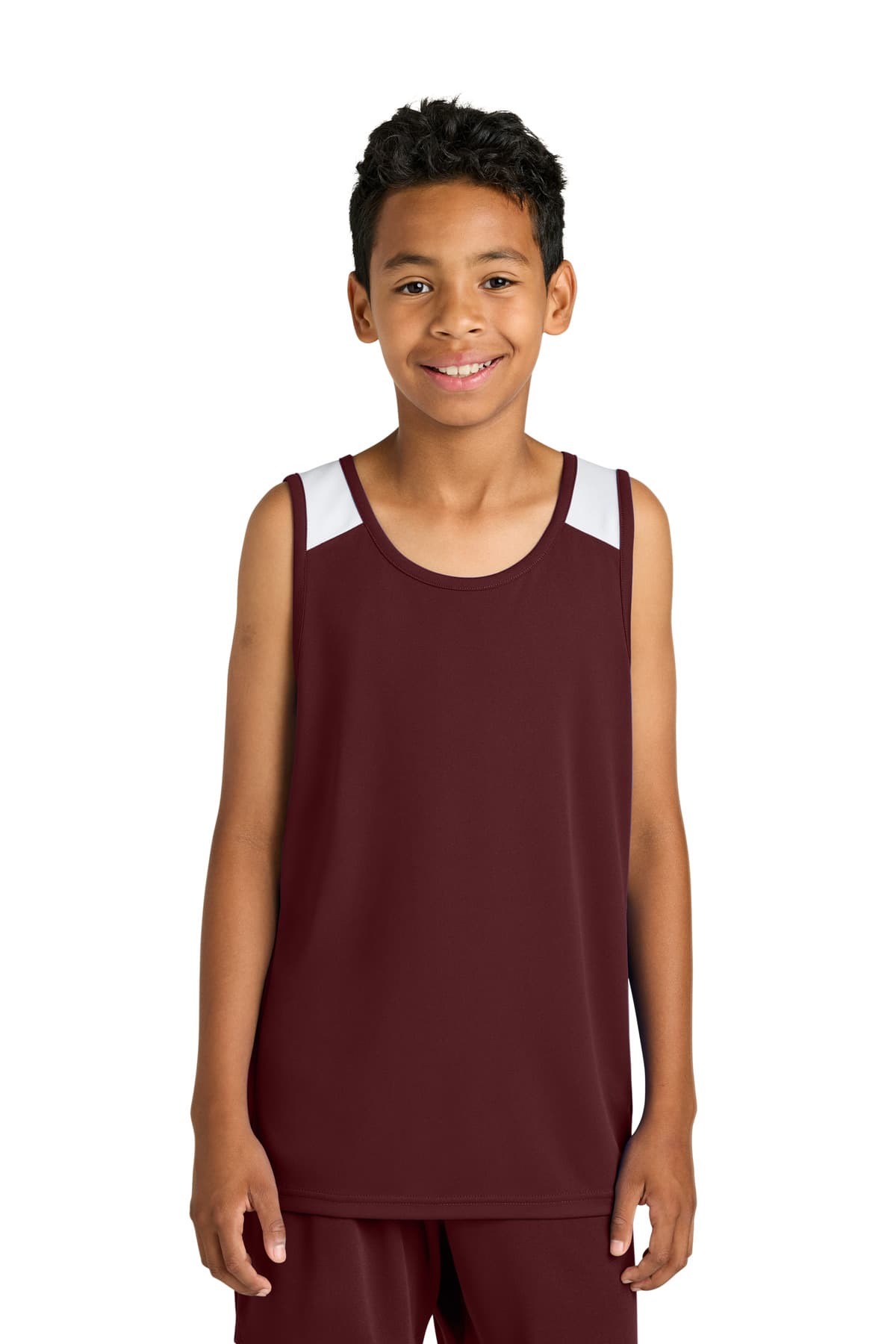 Sport-Tek Sport-Tek Youth Club Track Tank YST446