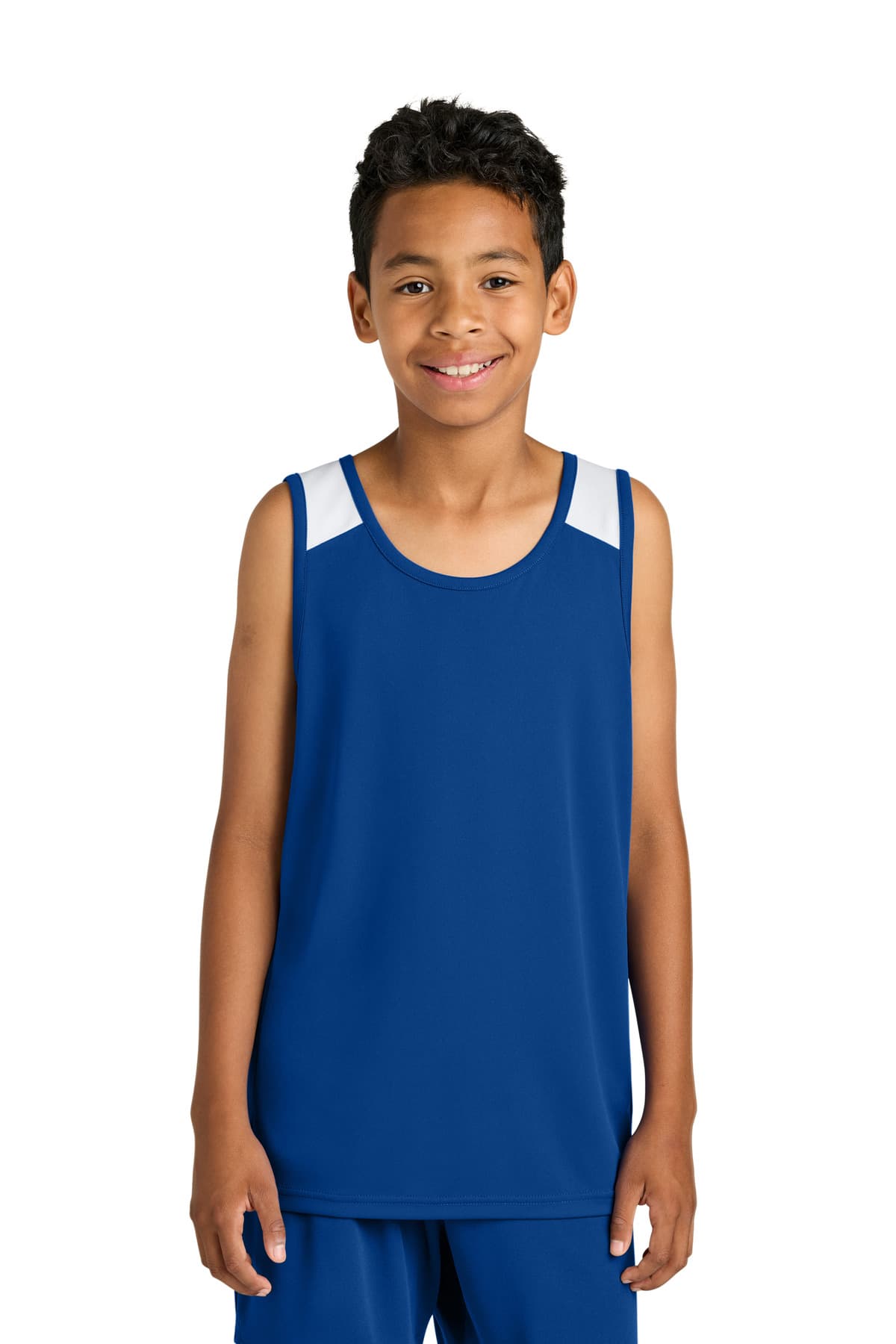 Sport-Tek Sport-Tek Youth Club Track Tank YST446