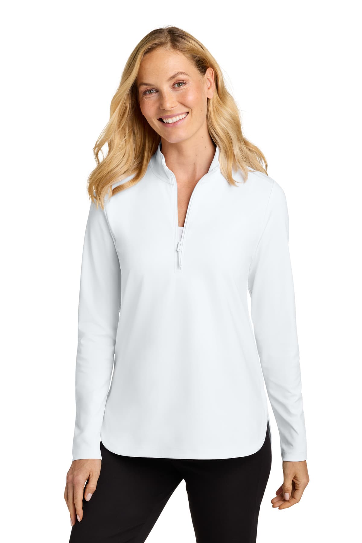 Port Authority Port Authority Women's C-FREE Double Knit 1/4-Zip LK880