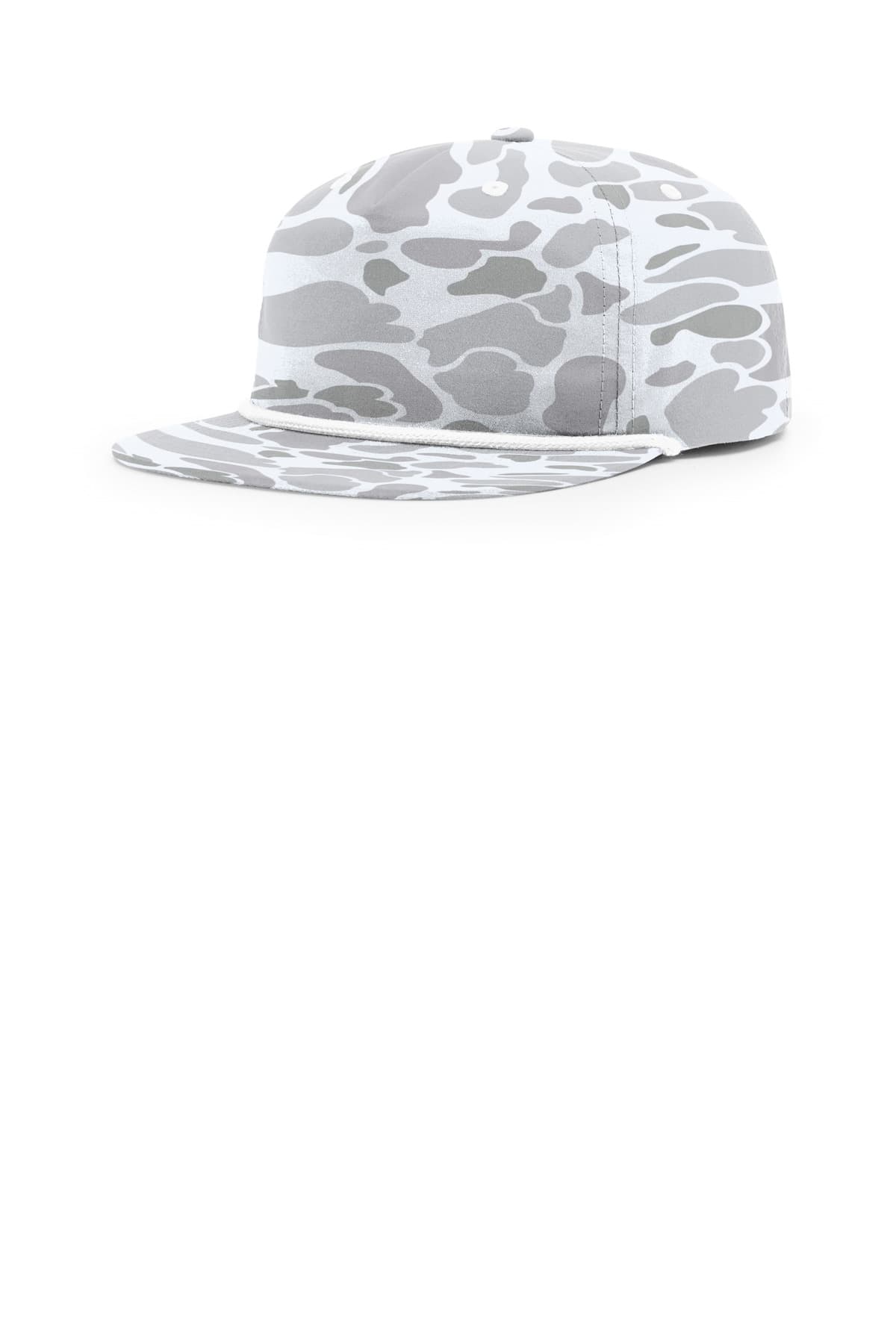 Richardson Richardson Printed Umpqua Gramps Cap 256P in Blizzard Duck Camo/ White
