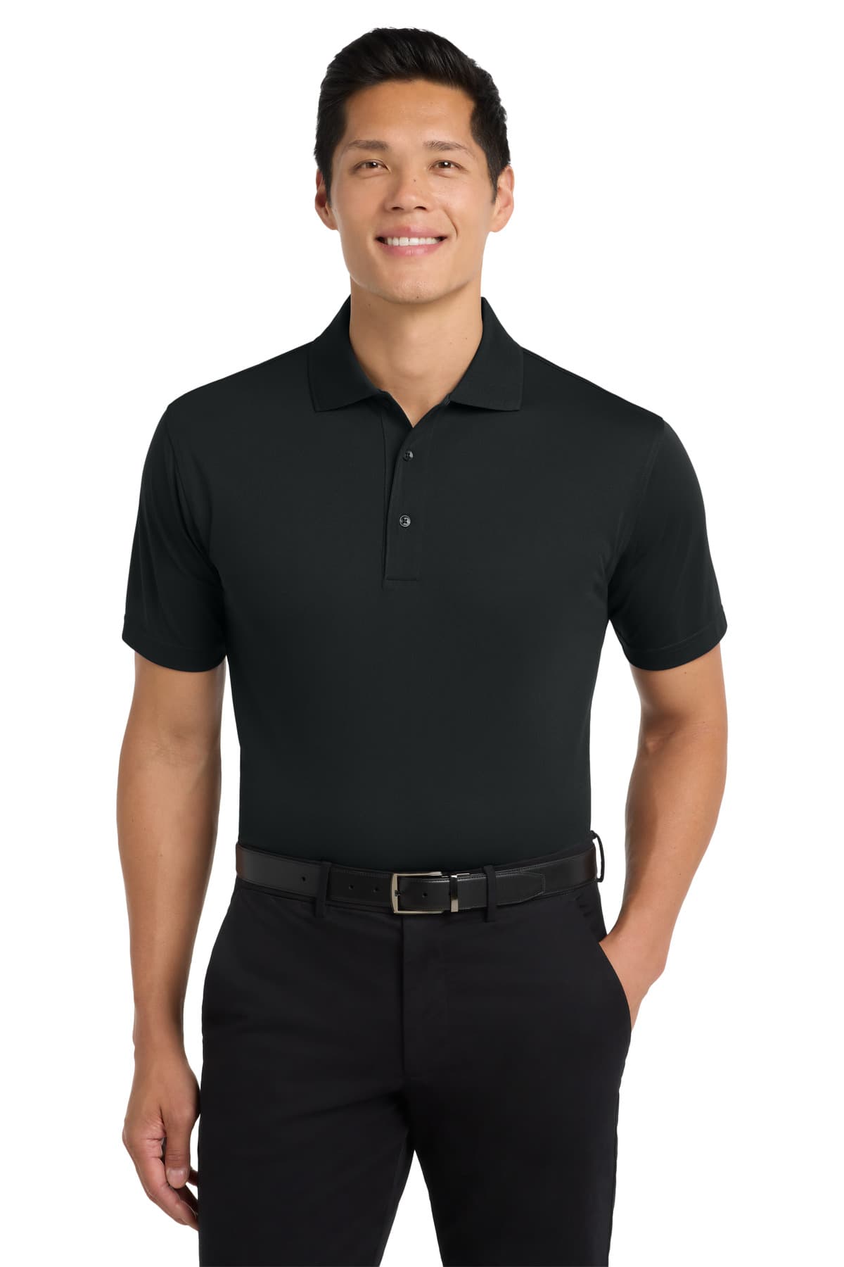 Port Authority Port Authority Tech Pique Polo. K527 in Black