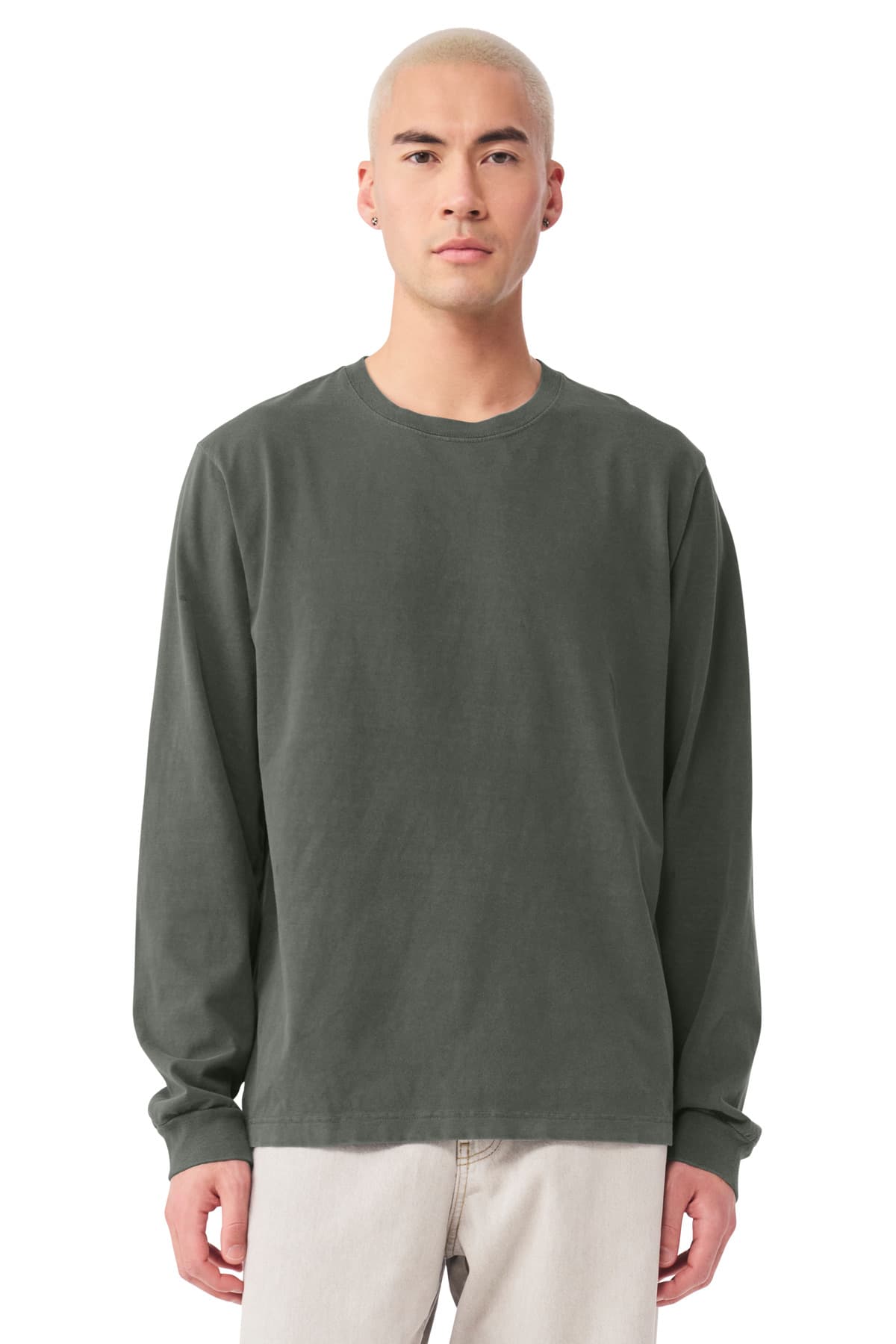 Bella + Canvas BELLA+CANVAS Unisex Heavyweight Garment-Dyed Long Sleeve Tee BC4851GD