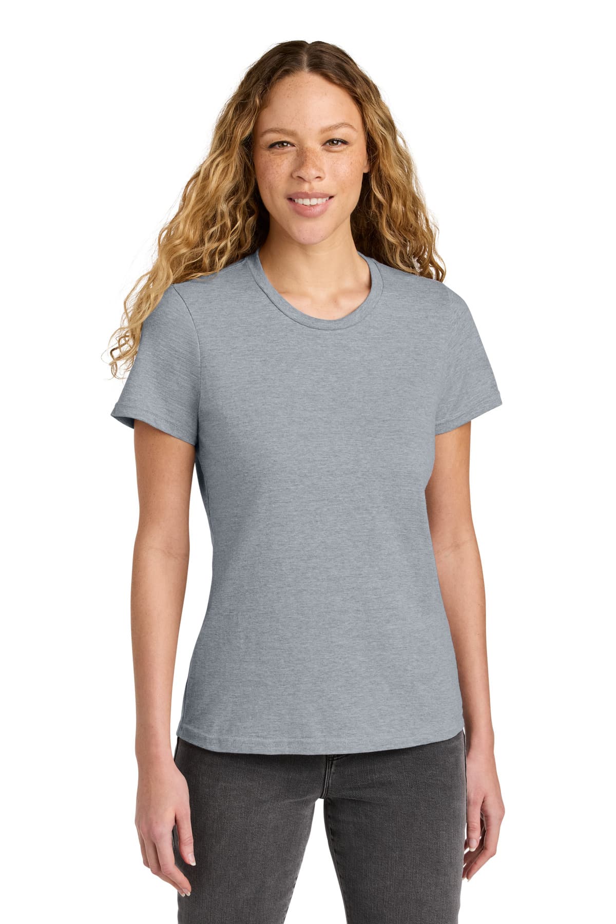 Gildan Gildan Women's Softstyle Midweight Tee 65000L in Ring Spun Sport Grey