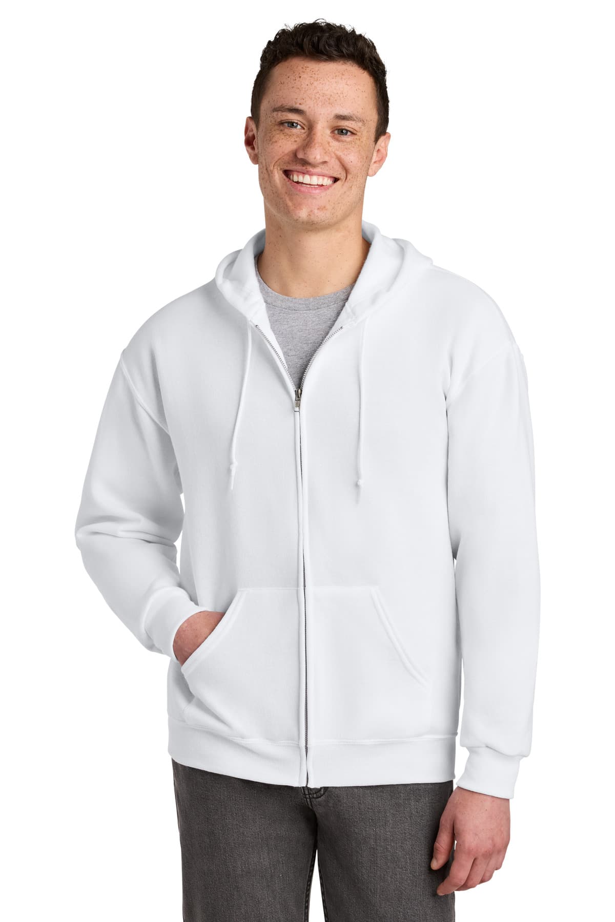 Jerzees Jerzees - NuBlend Full-Zip Hooded Sweatshirt.  993M