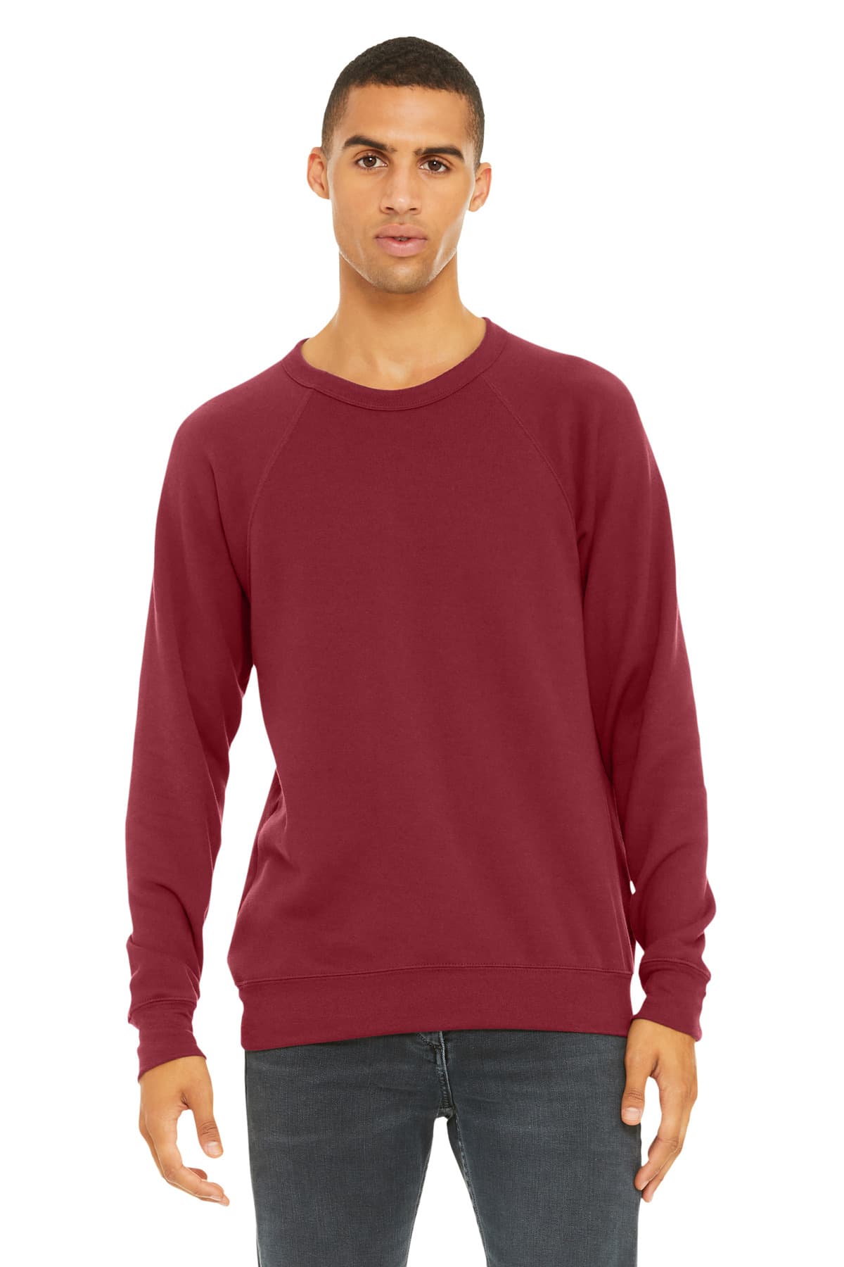 Bella + Canvas BELLA+CANVAS  Unisex Sponge Fleece Raglan Sweatshirt. BC3901