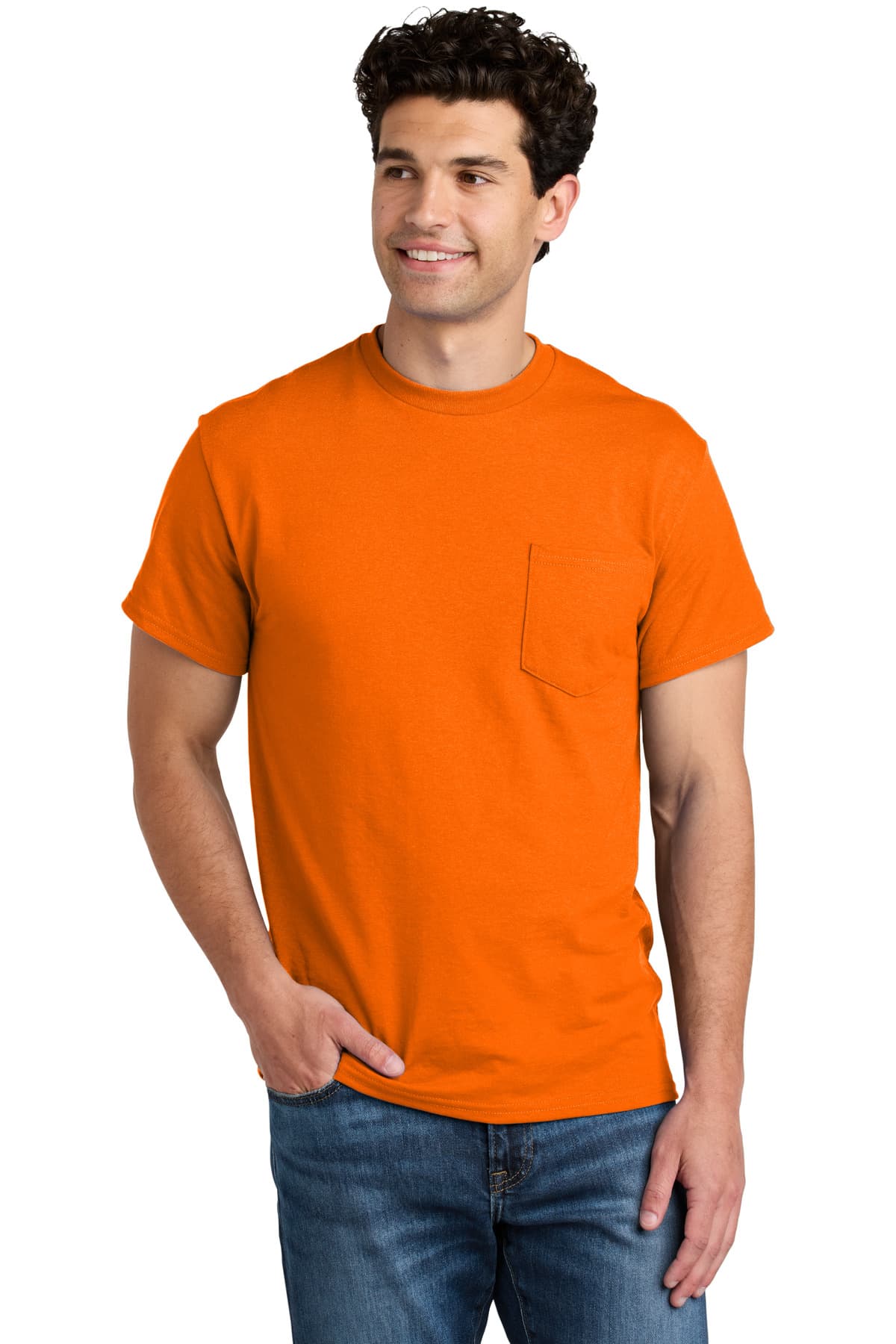 Gildan Gildan - DryBlend 50 Cotton/50 Poly Pocket T-Shirt. 8300