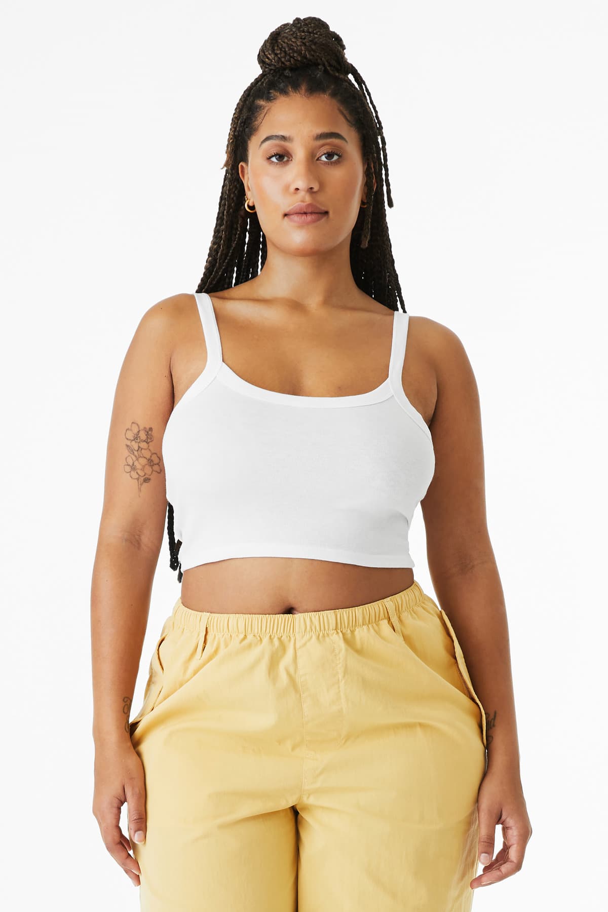 Bella + Canvas BELLA+CANVAS Women's Micro Rib Spaghetti Strap Tank BC1012