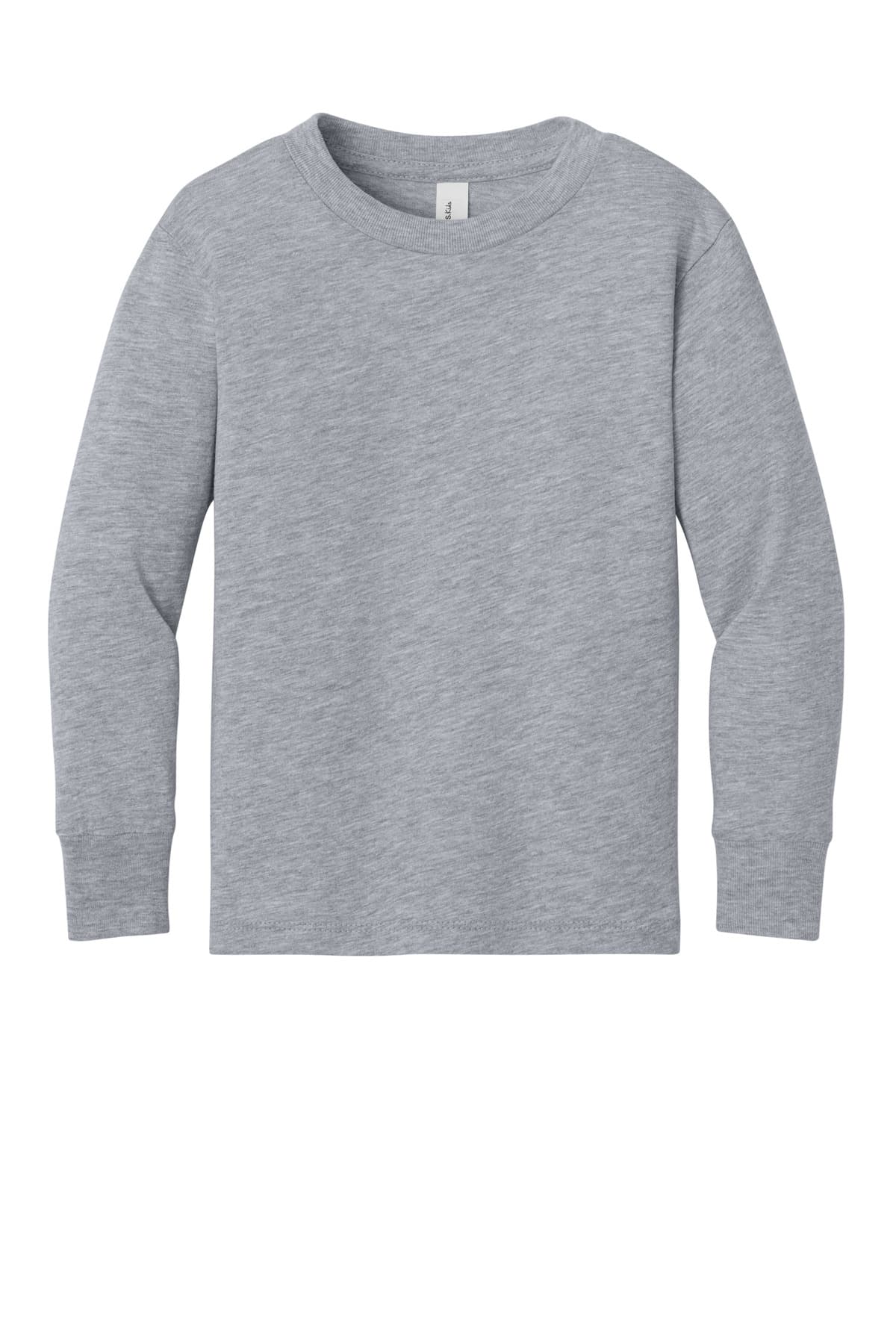 Bella + Canvas BELLA+CANVAS Toddler Jersey Long Sleeve Tee BC3501T in Athletic Heather