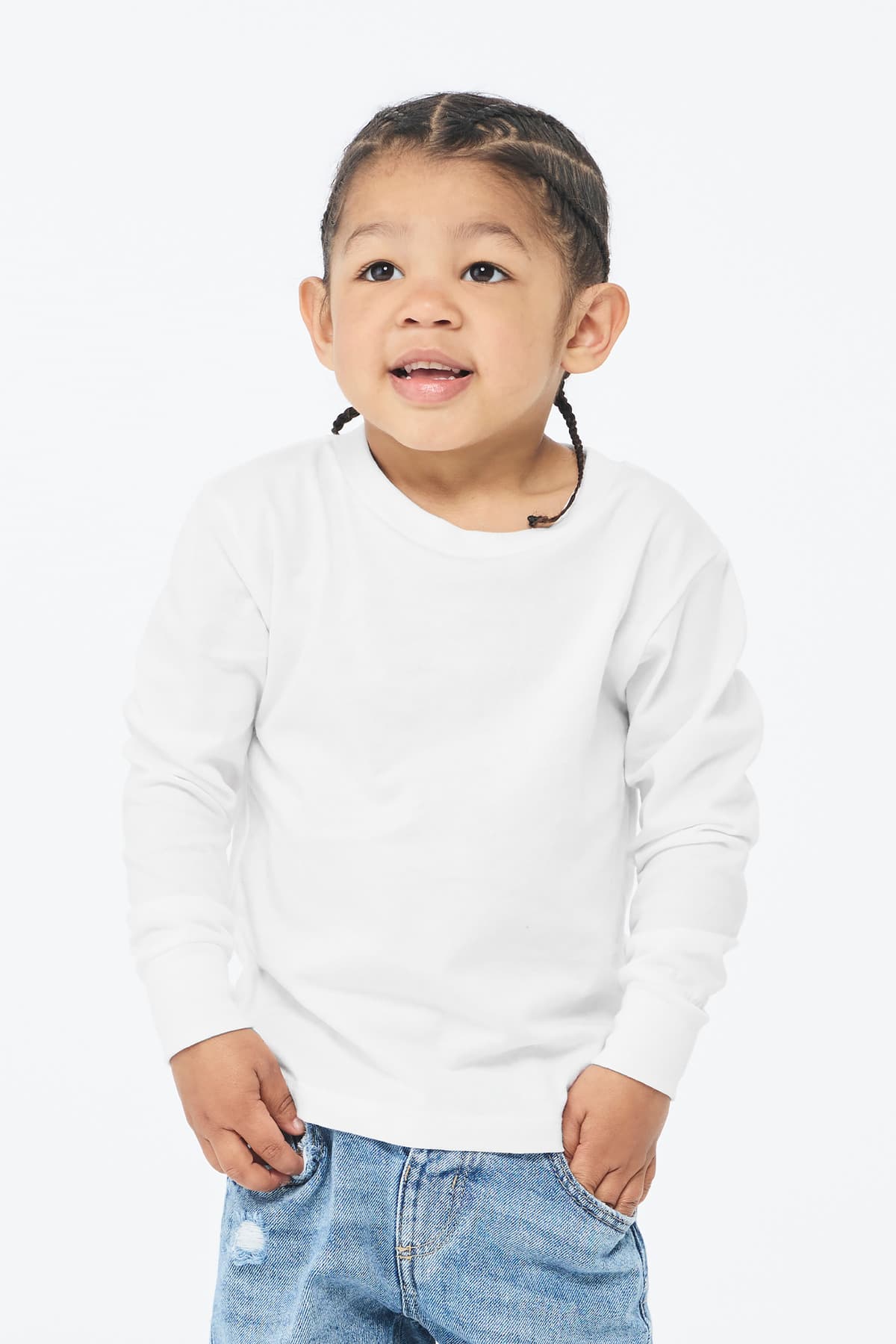 Bella + Canvas BELLA+CANVAS Toddler Jersey Long Sleeve Tee BC3501T