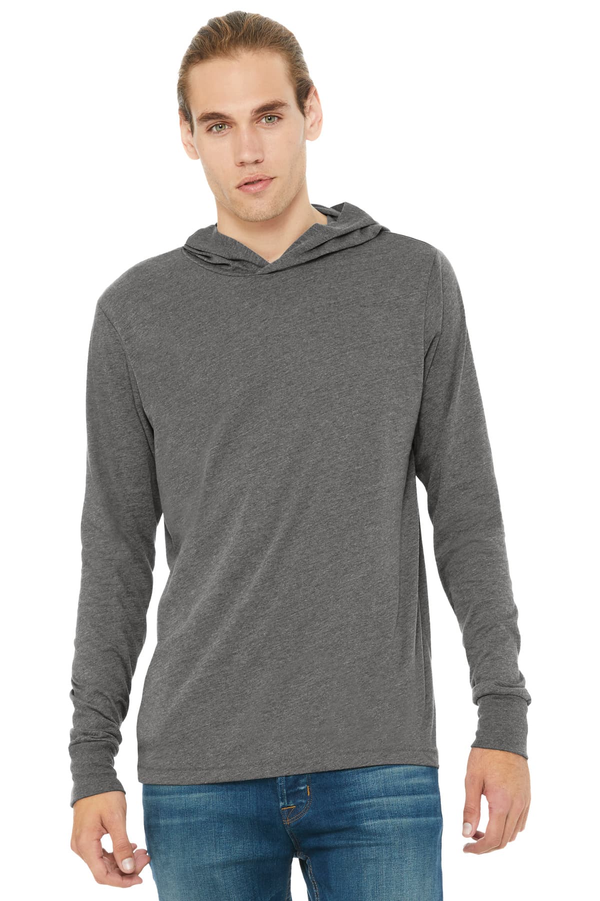 Bella + Canvas BELLA+CANVAS  Unisex Jersey Long Sleeve Hoodie. BC3512
