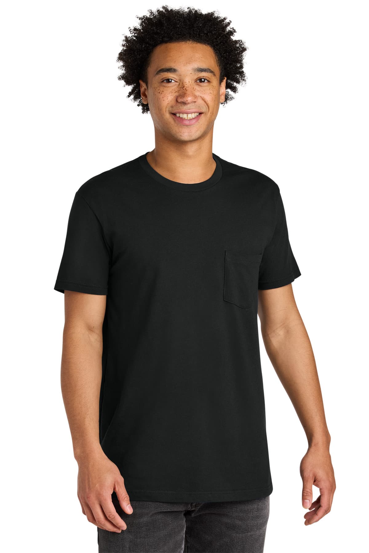 Next Level Next Level Apparel Cotton Pocket Tee NL3605 in Black