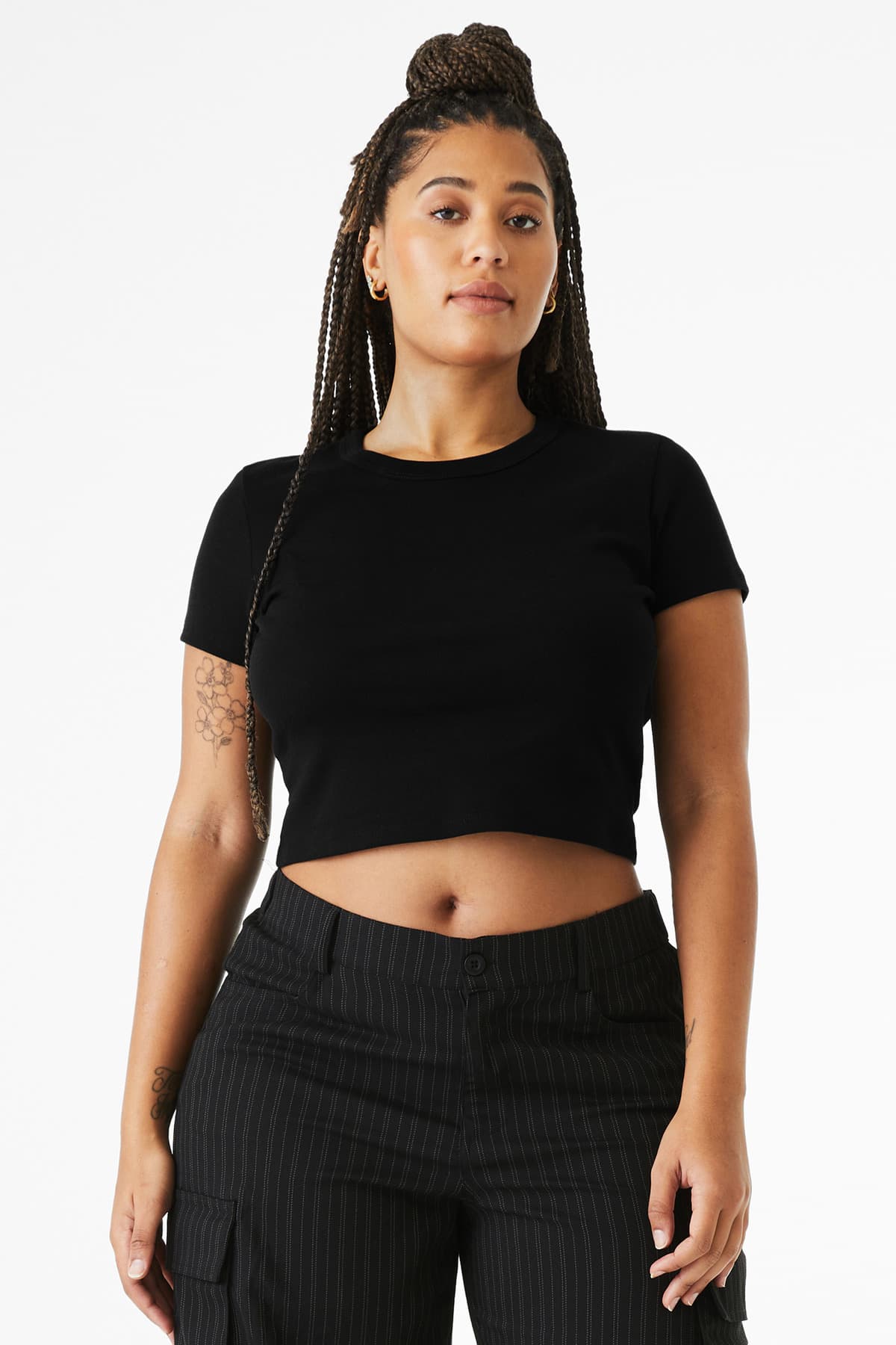 Bella + Canvas BELLA+CANVAS Women's Micro Rib Baby Tee BC1010
