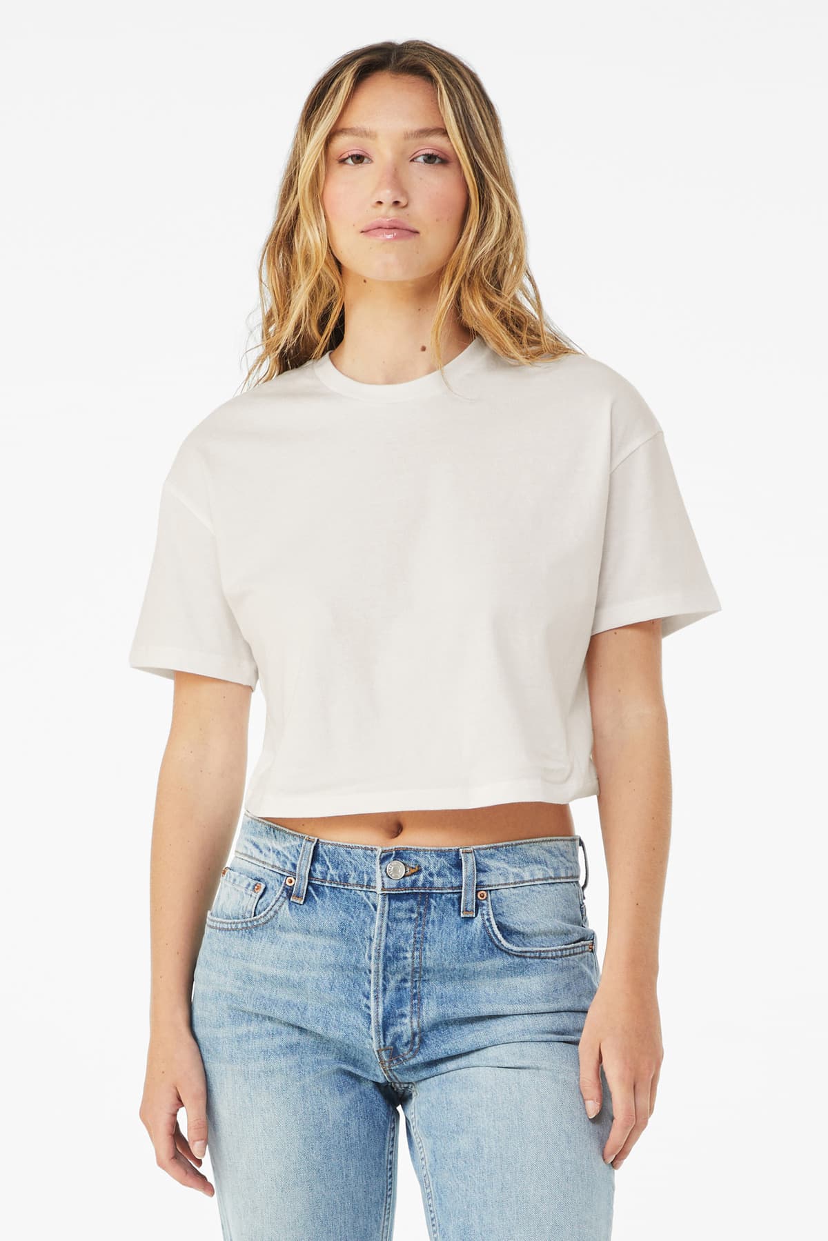 Bella + Canvas BELLA+CANVAS Women's Jersey Crop Tee BC6482