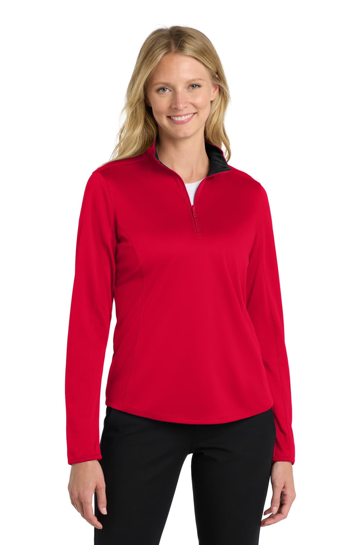 Port Authority Port Authority  Women's Silk Touch  Performance 1/4-Zip LK584