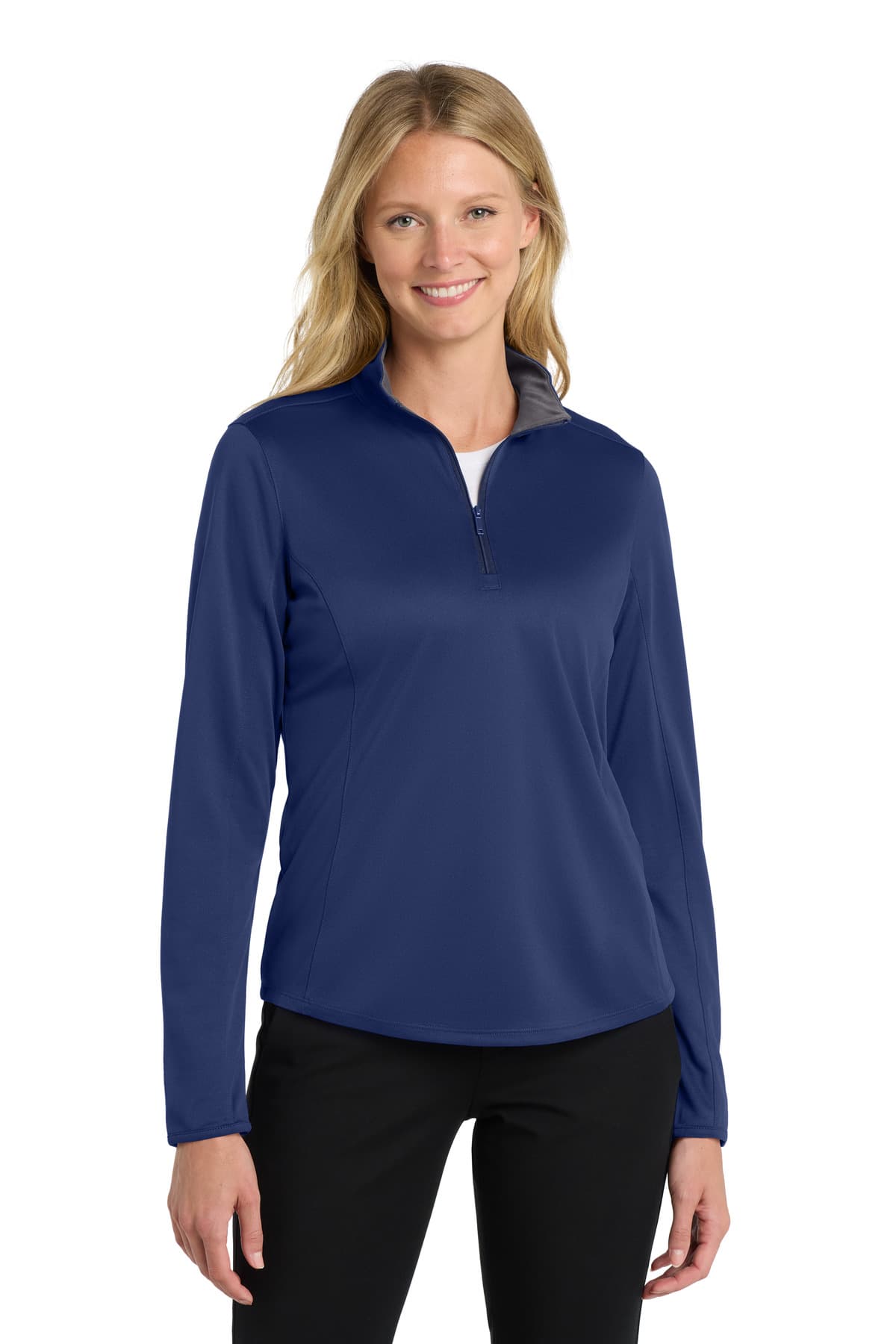 Port Authority Port Authority  Women's Silk Touch  Performance 1/4-Zip LK584