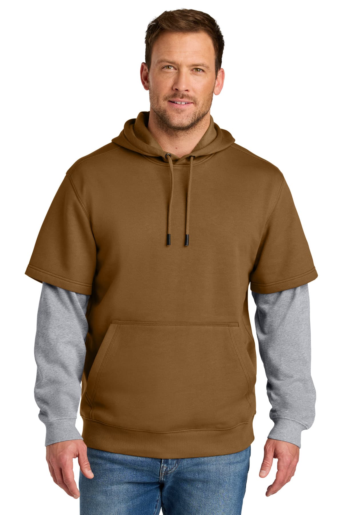 CornerStone CornerStone Tough Fleece Layered Hoodie CSF632