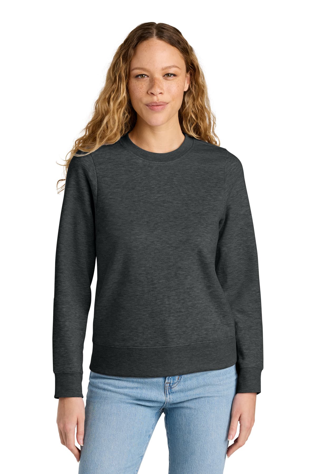 District District Women's V.I.T. Fleece Crew DT6105