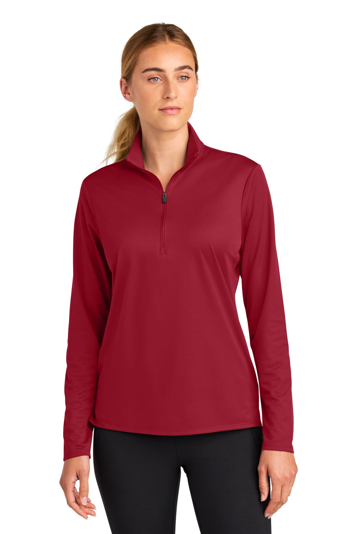Sport-Tek Sport-Tek Women's Micropique Sport-Wick 1/4-Zip LST672