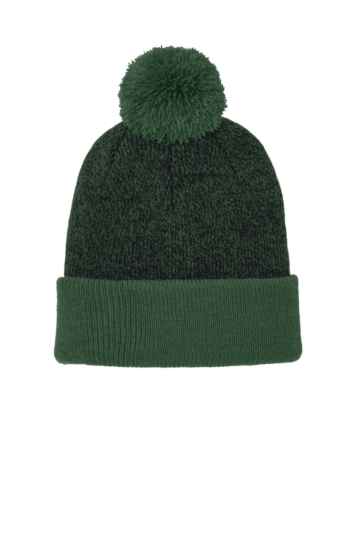 Sport-Tek Sport-Tek Halftime Heather Pom Beanie STC68