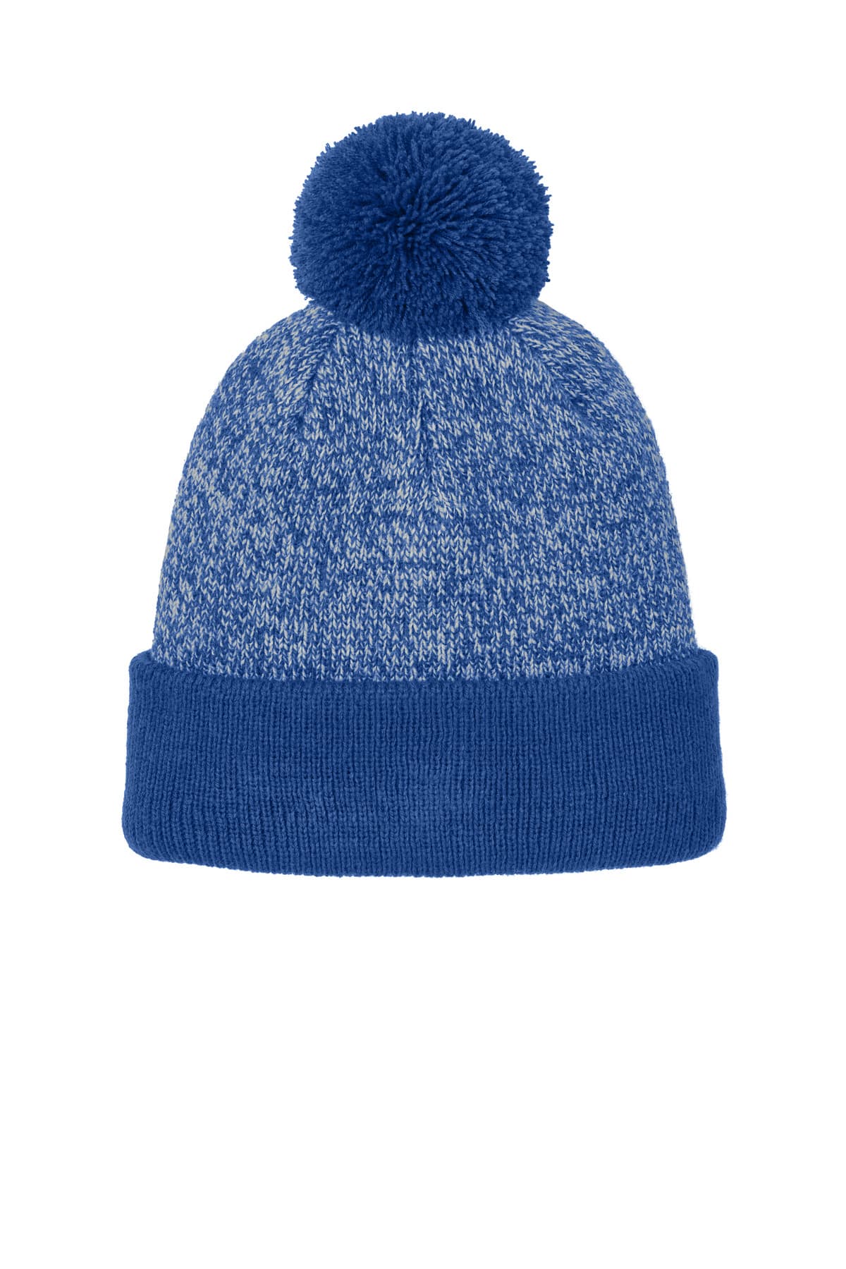 Sport-Tek Sport-Tek Halftime Heather Pom Beanie STC68
