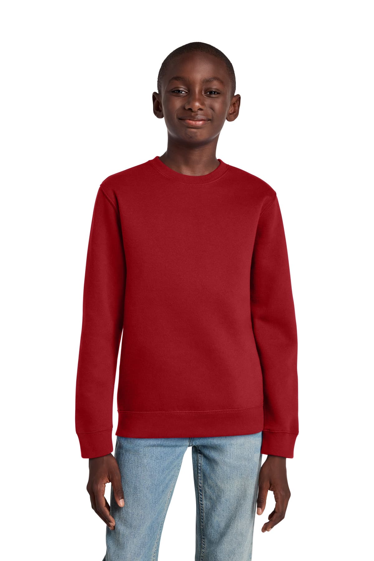 District District Youth V.I.T. Fleece Crew DT6104Y