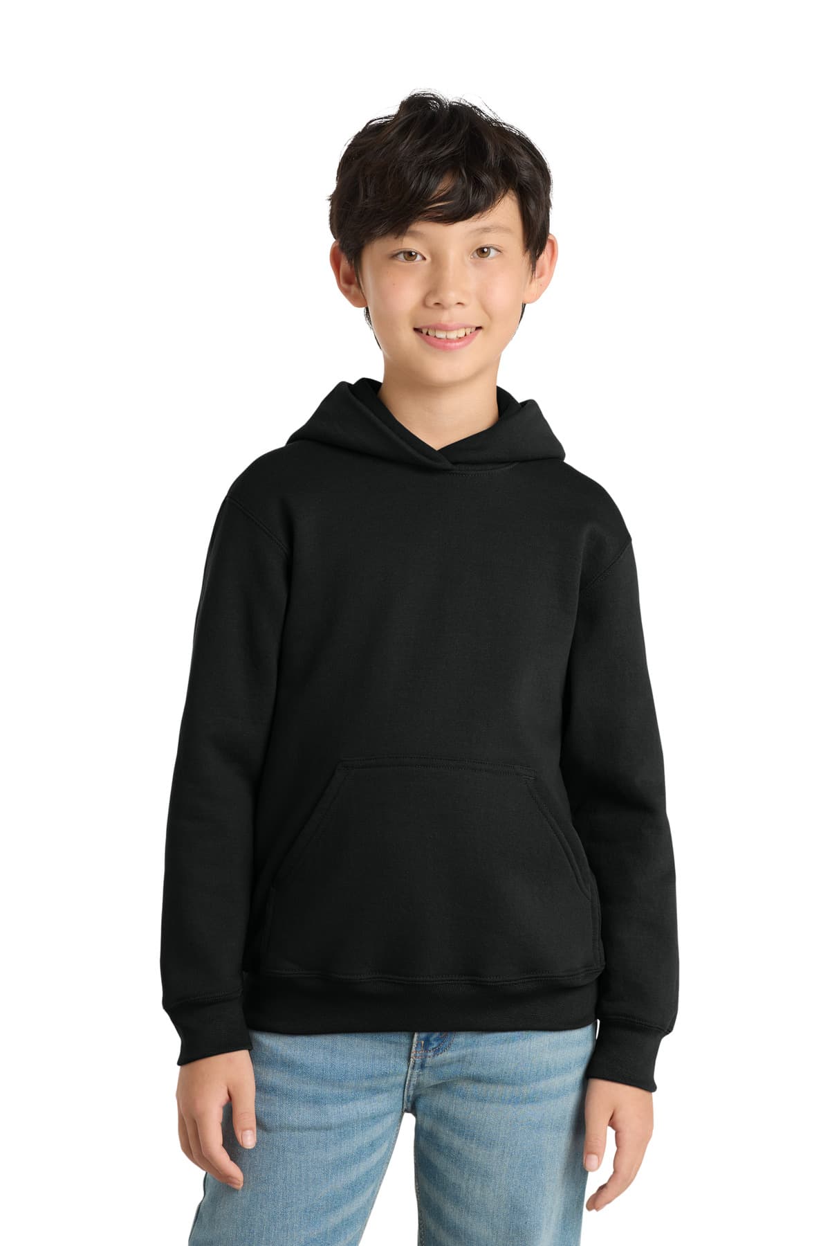 Port & Company Port & Co Youth Core Fleece Pullover Hooded Sweatshirt PC78YH
