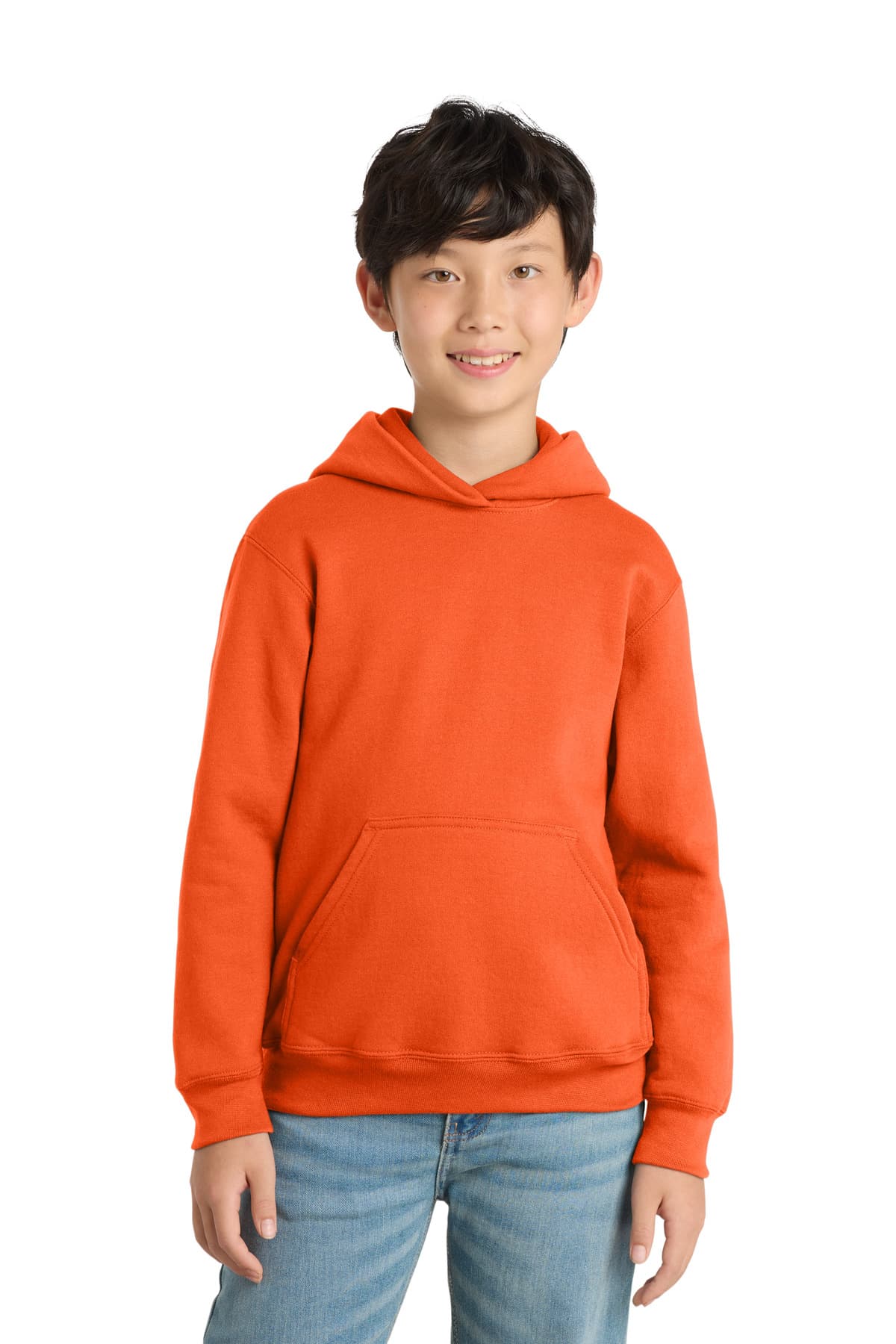Port & Company Port & Co Youth Core Fleece Pullover Hooded Sweatshirt PC78YH