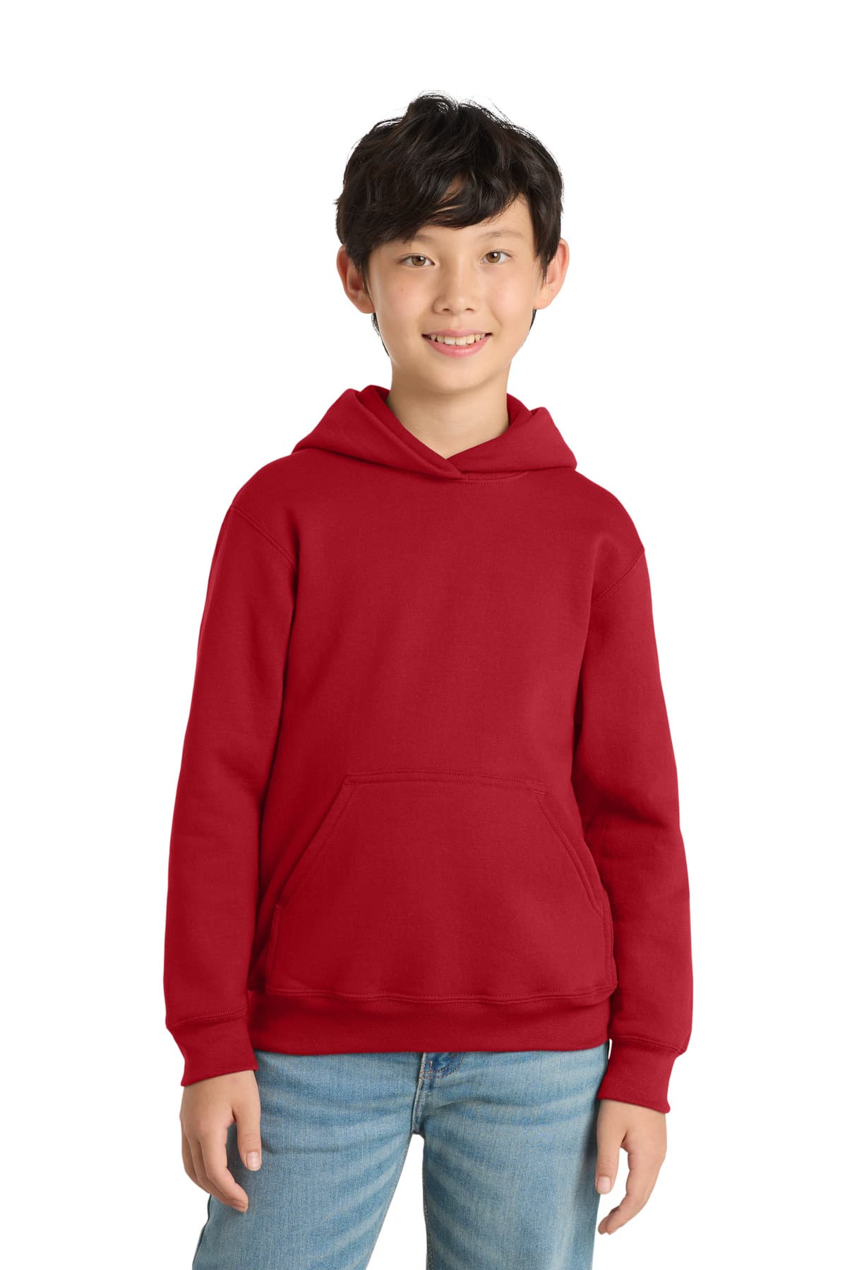 Port & Company Port & Co Youth Core Fleece Pullover Hooded Sweatshirt PC78YH