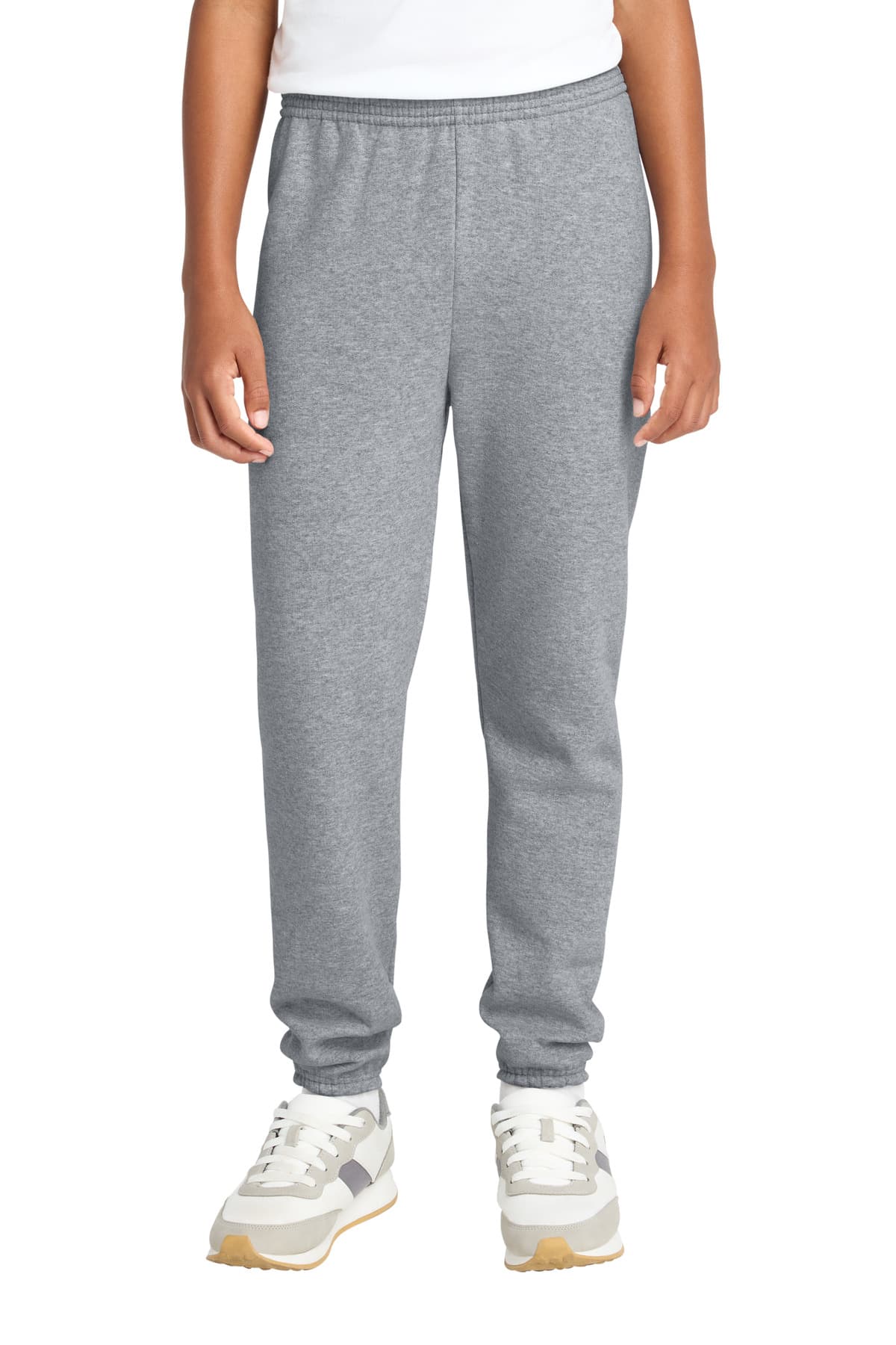 Port & Company Port & Co Youth Core Fleece Sweatpant PC78YP in Athletic Heather
